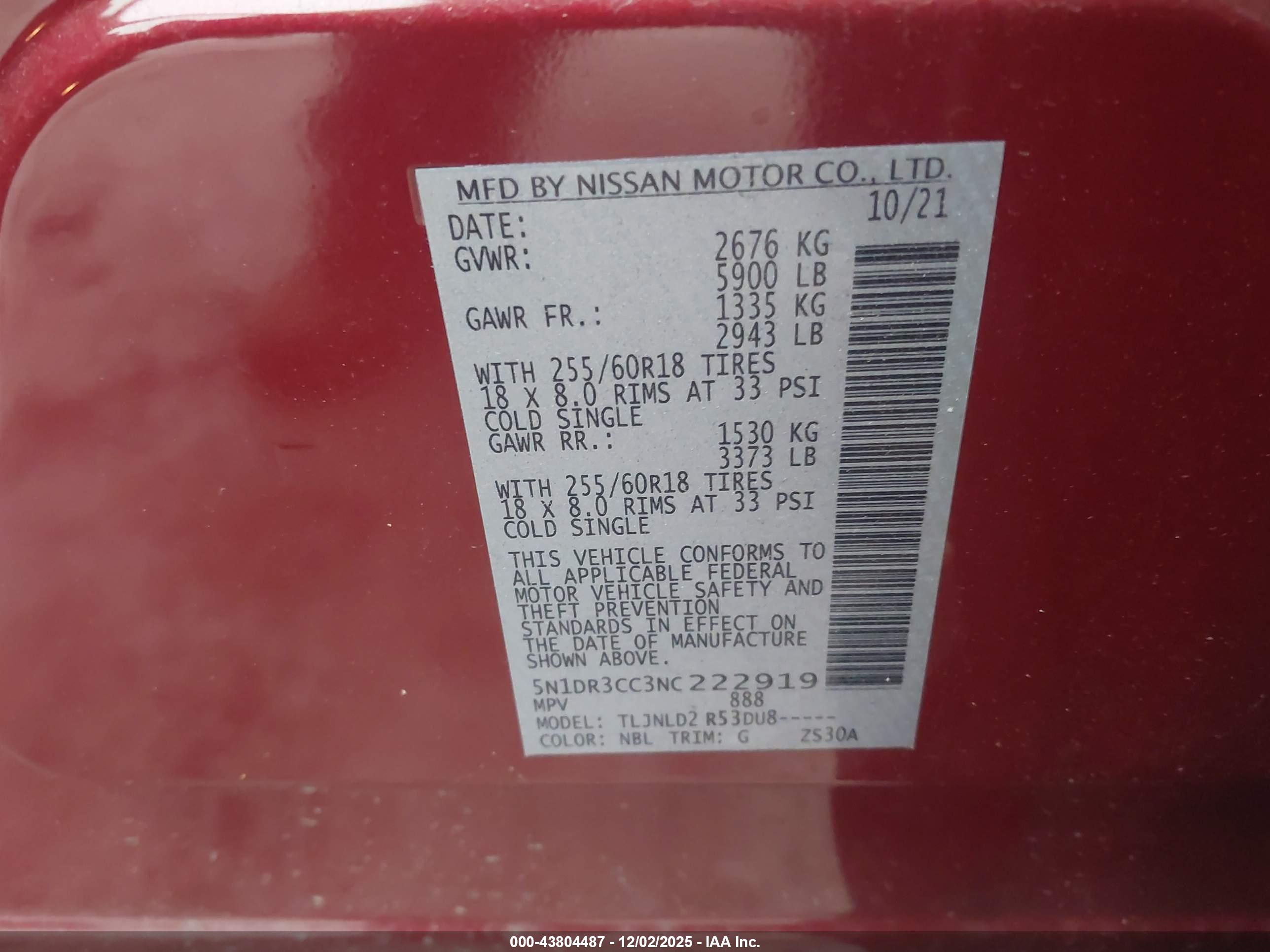 NISSAN PATHFINDER image 9