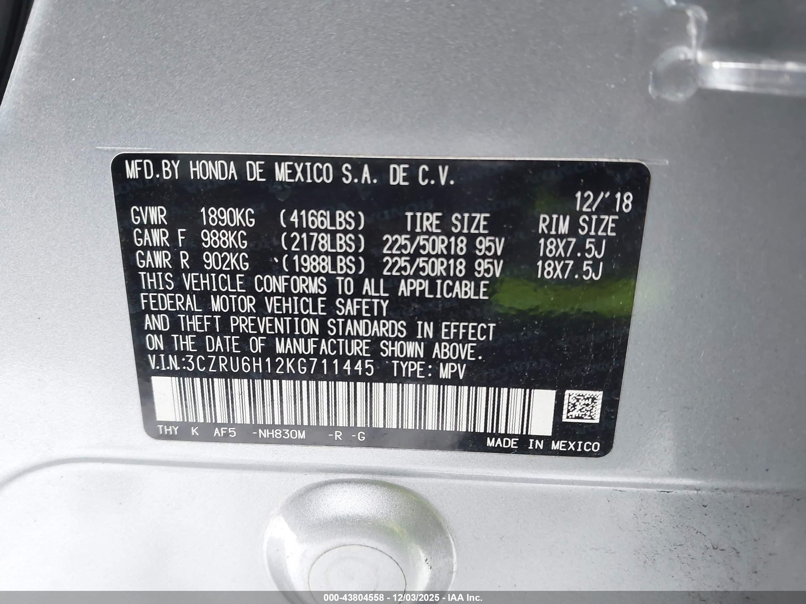 HONDA HR-V image 9
