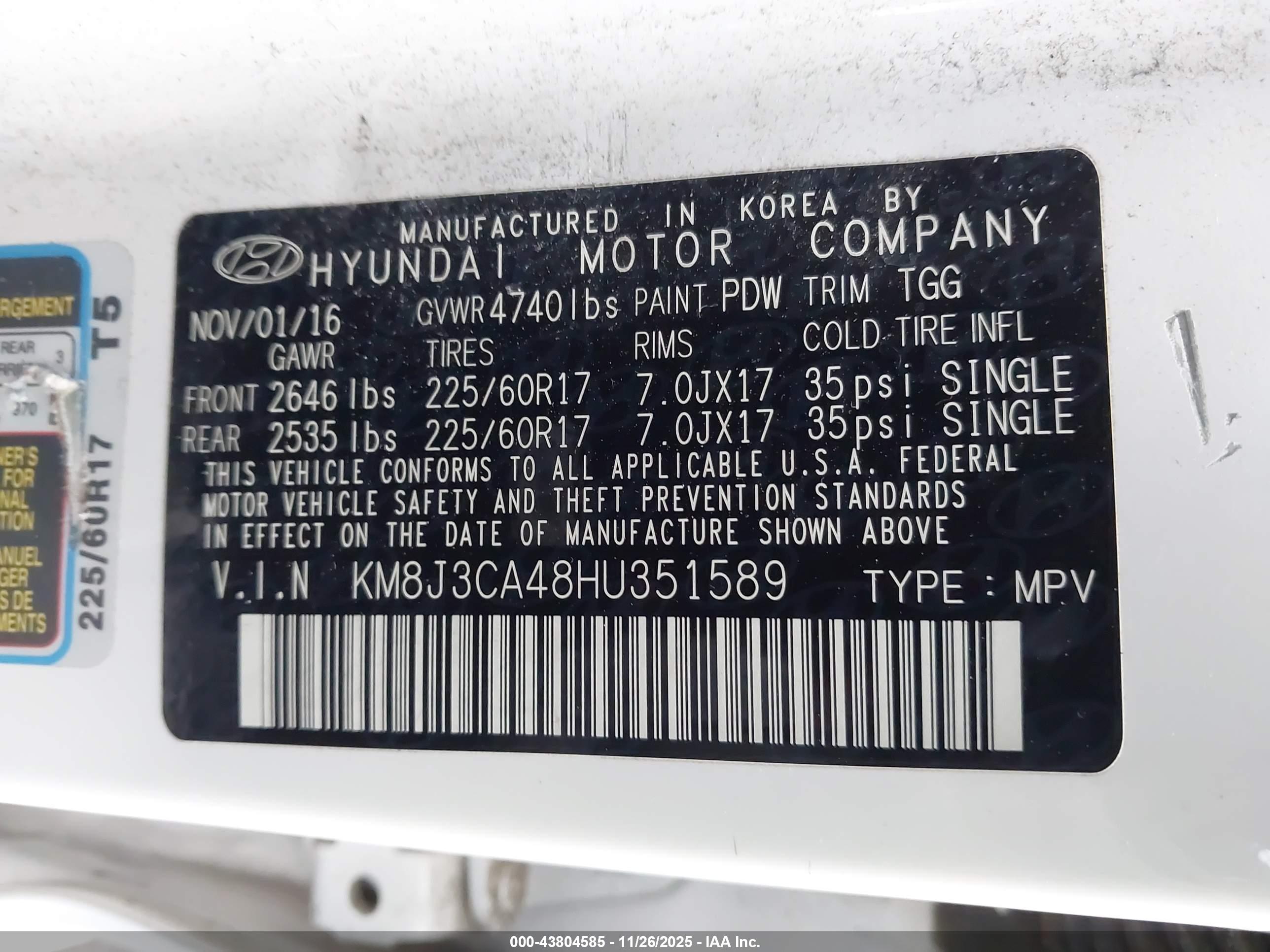 HYUNDAI TUCSON image 9