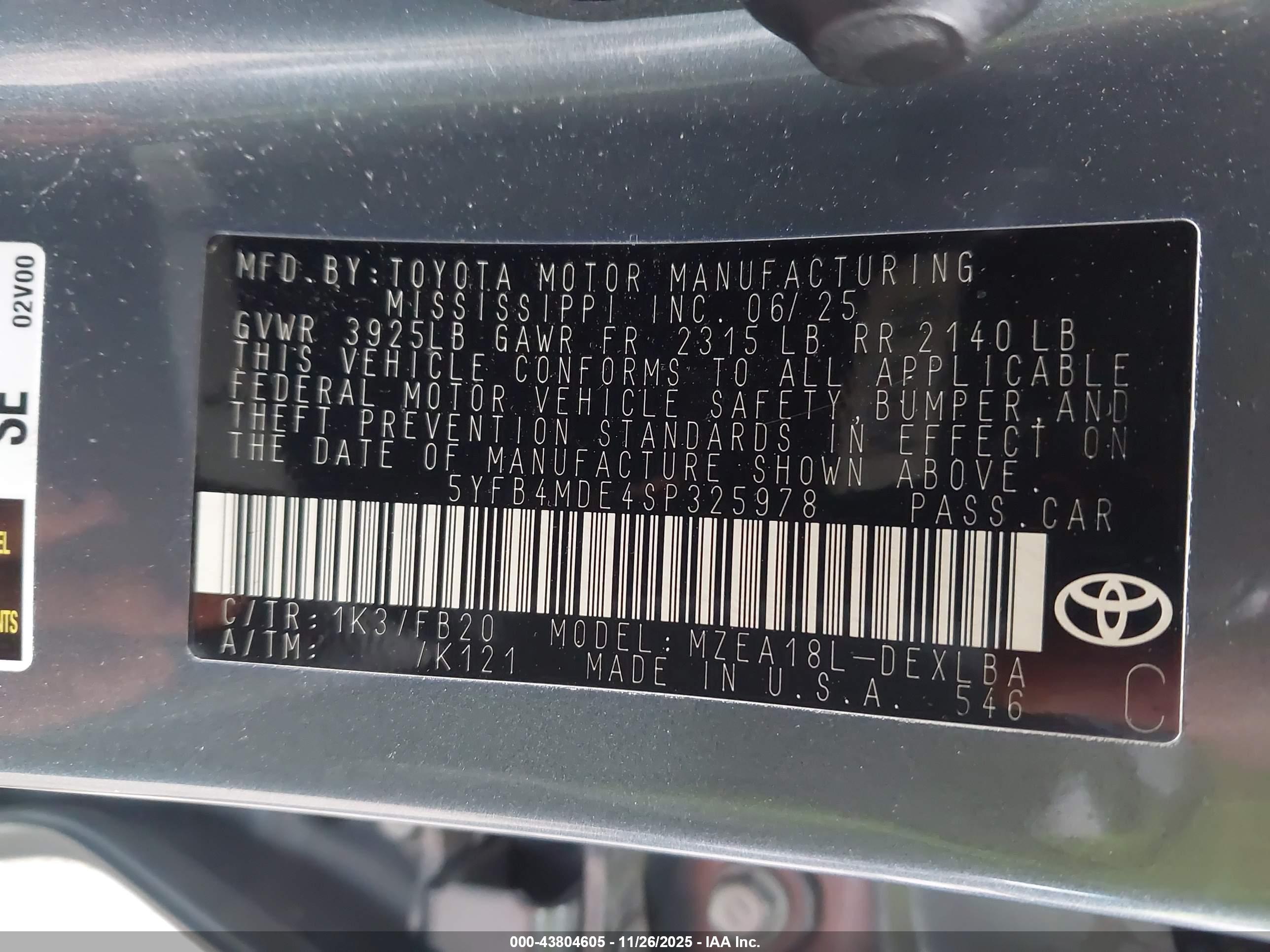 TOYOTA COROLLA image 9