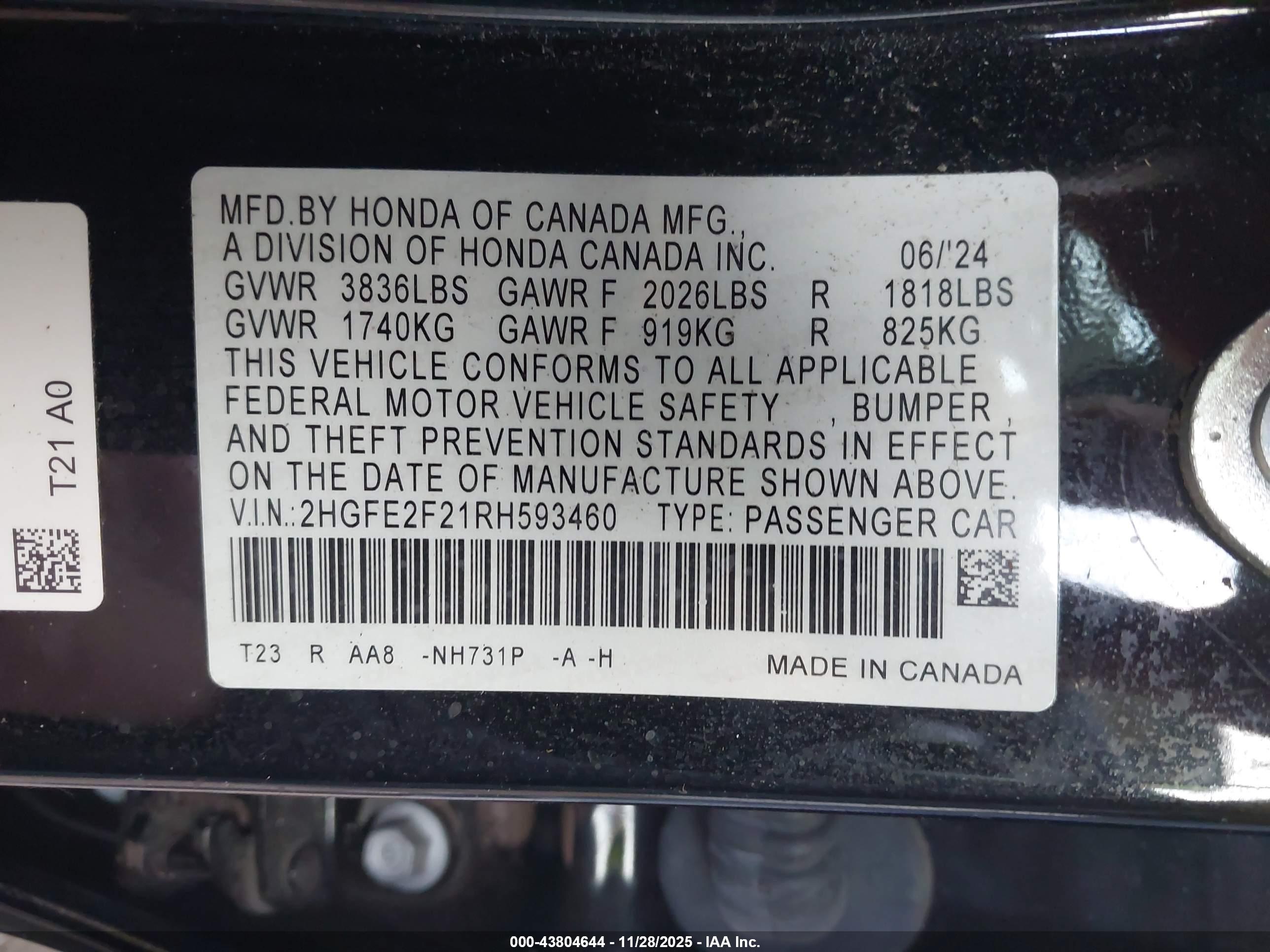 HONDA CIVIC image 9