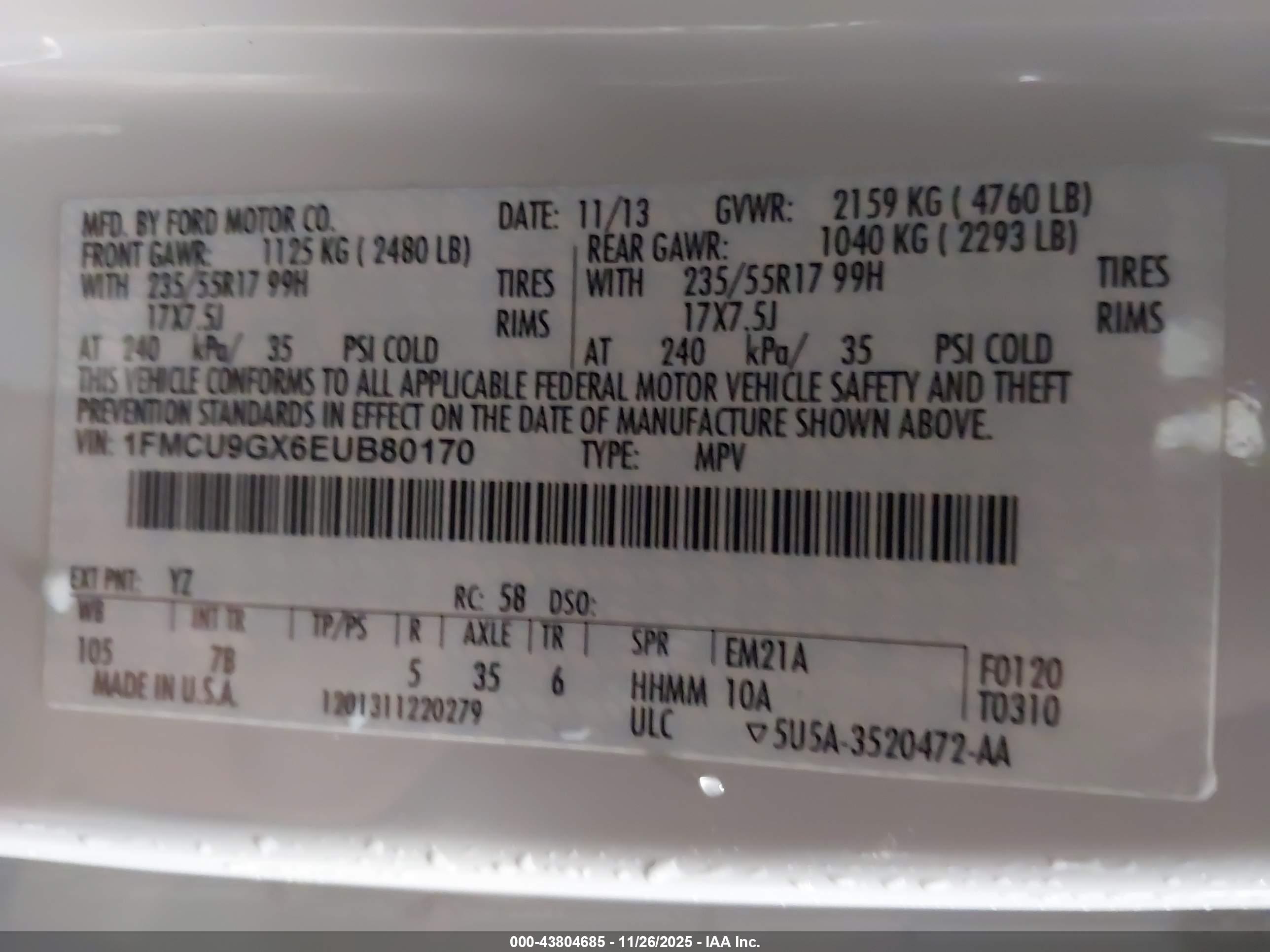 FORD ESCAPE image 9