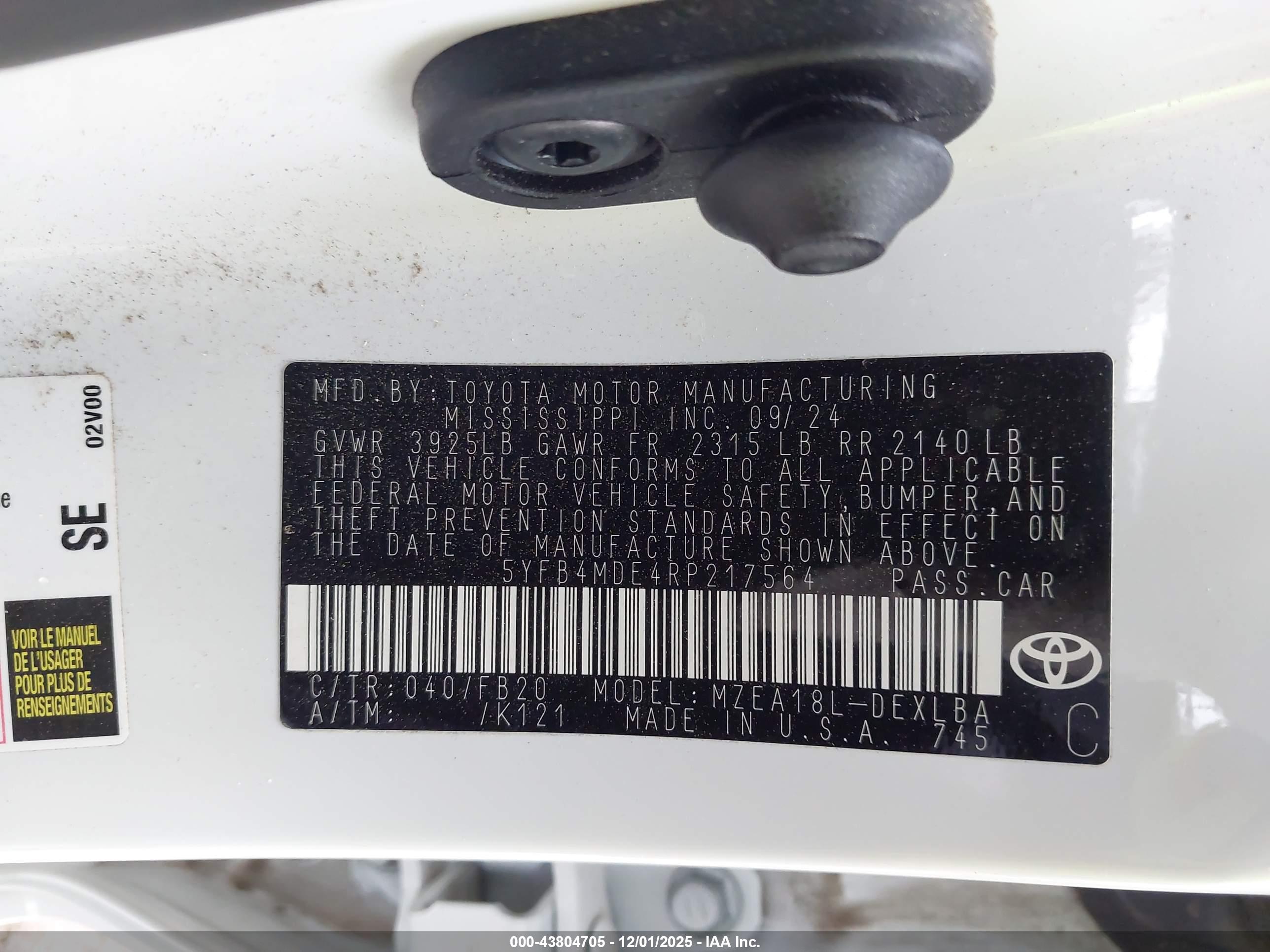 TOYOTA COROLLA image 9