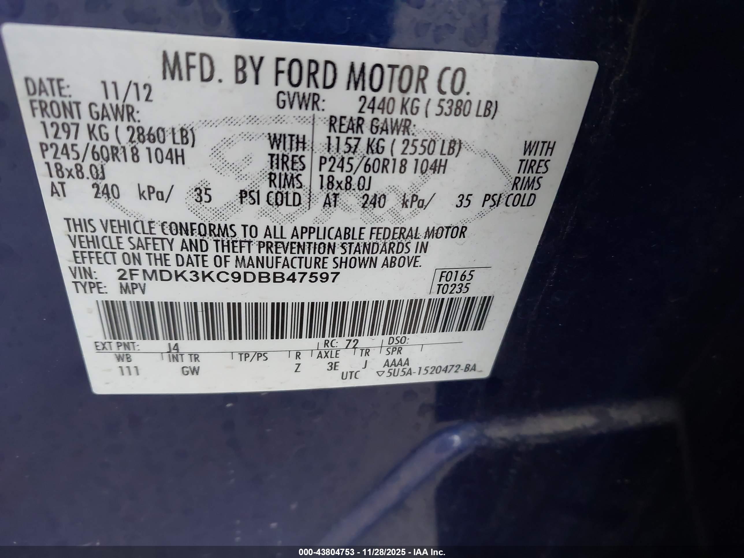 FORD EDGE image 9