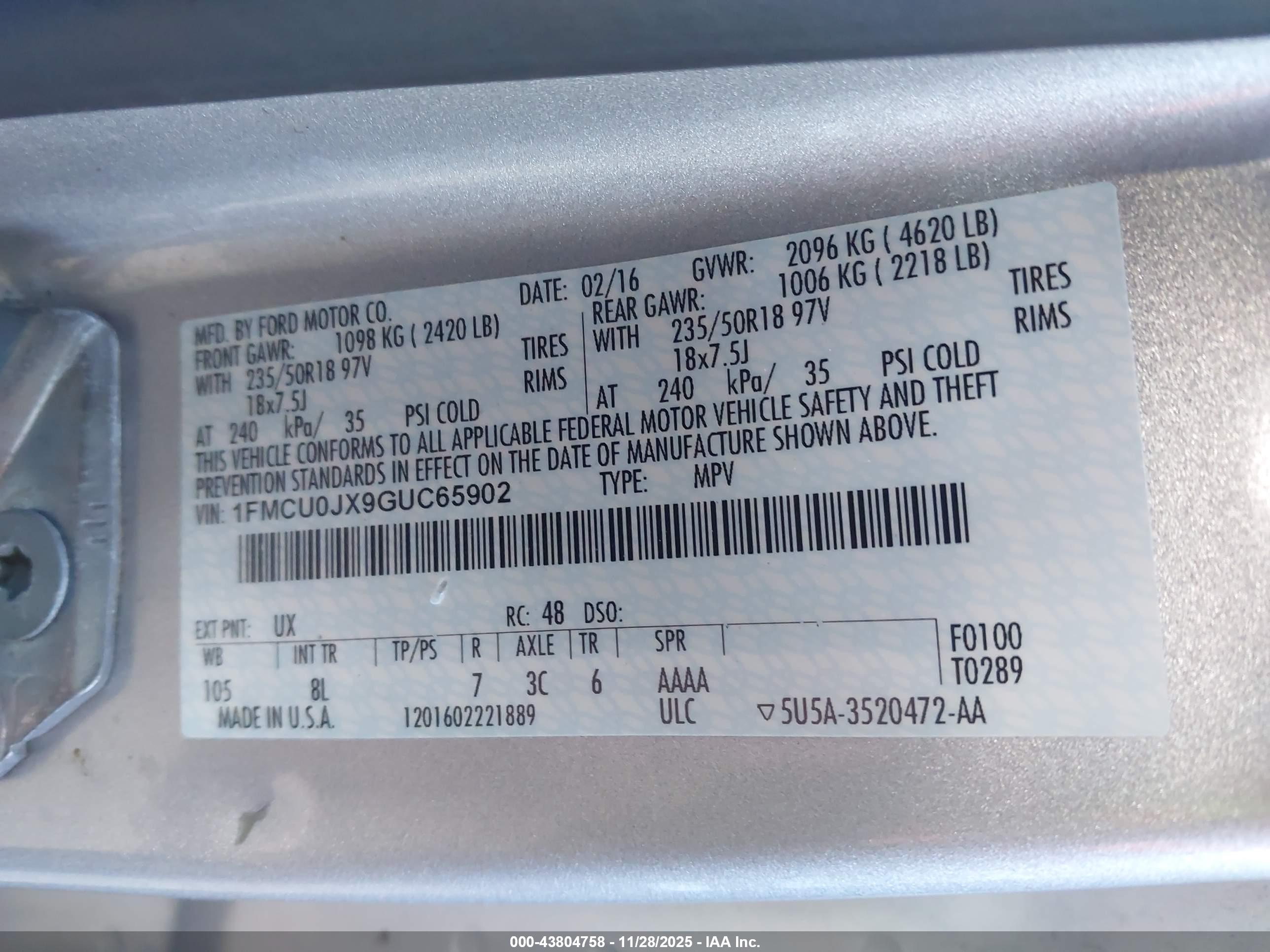 FORD ESCAPE image 9
