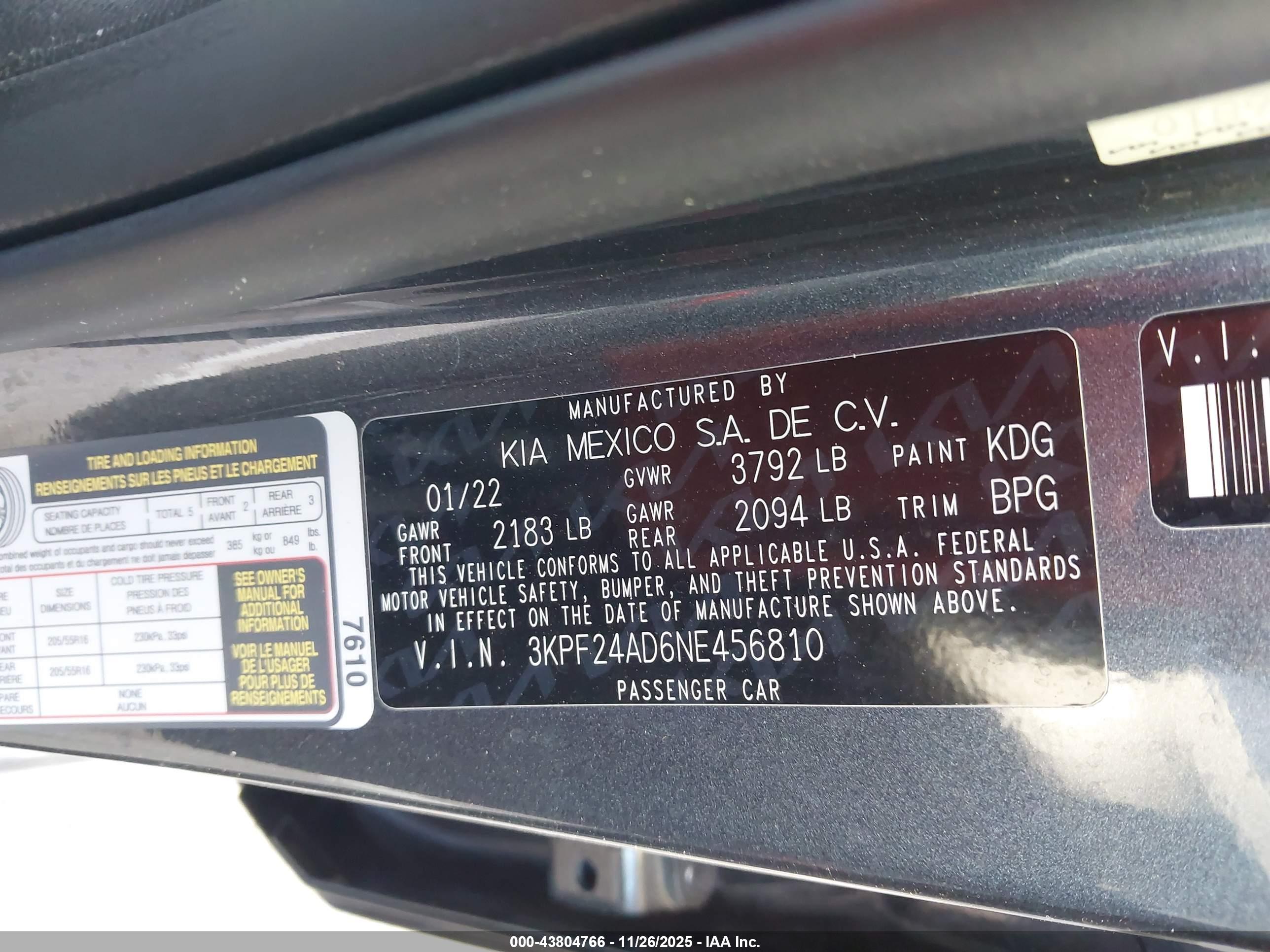 KIA FORTE image 9