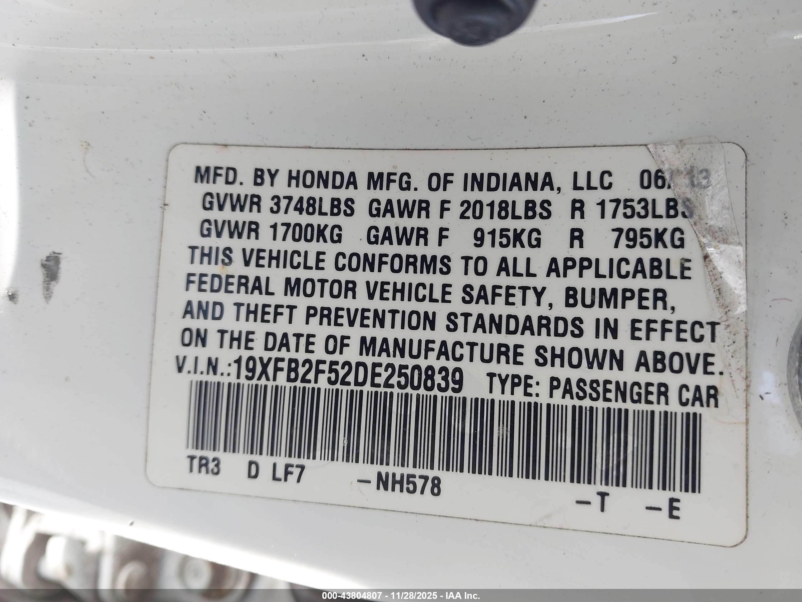 HONDA CIVIC image 9