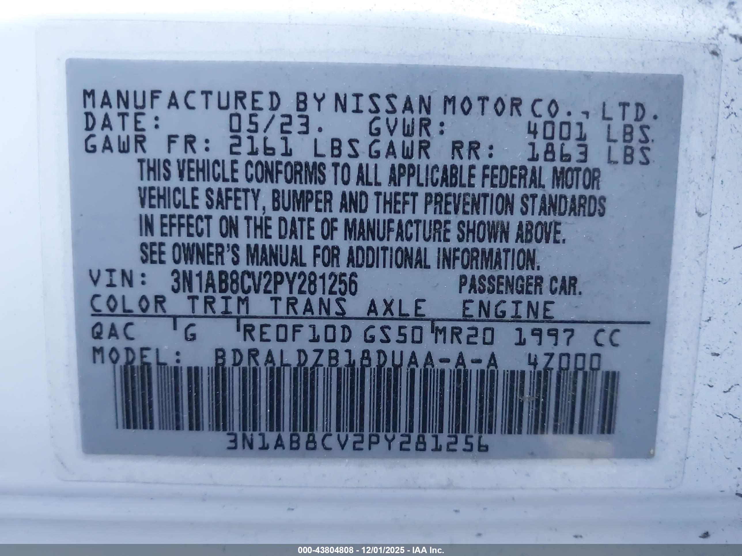 NISSAN SENTRA image 9