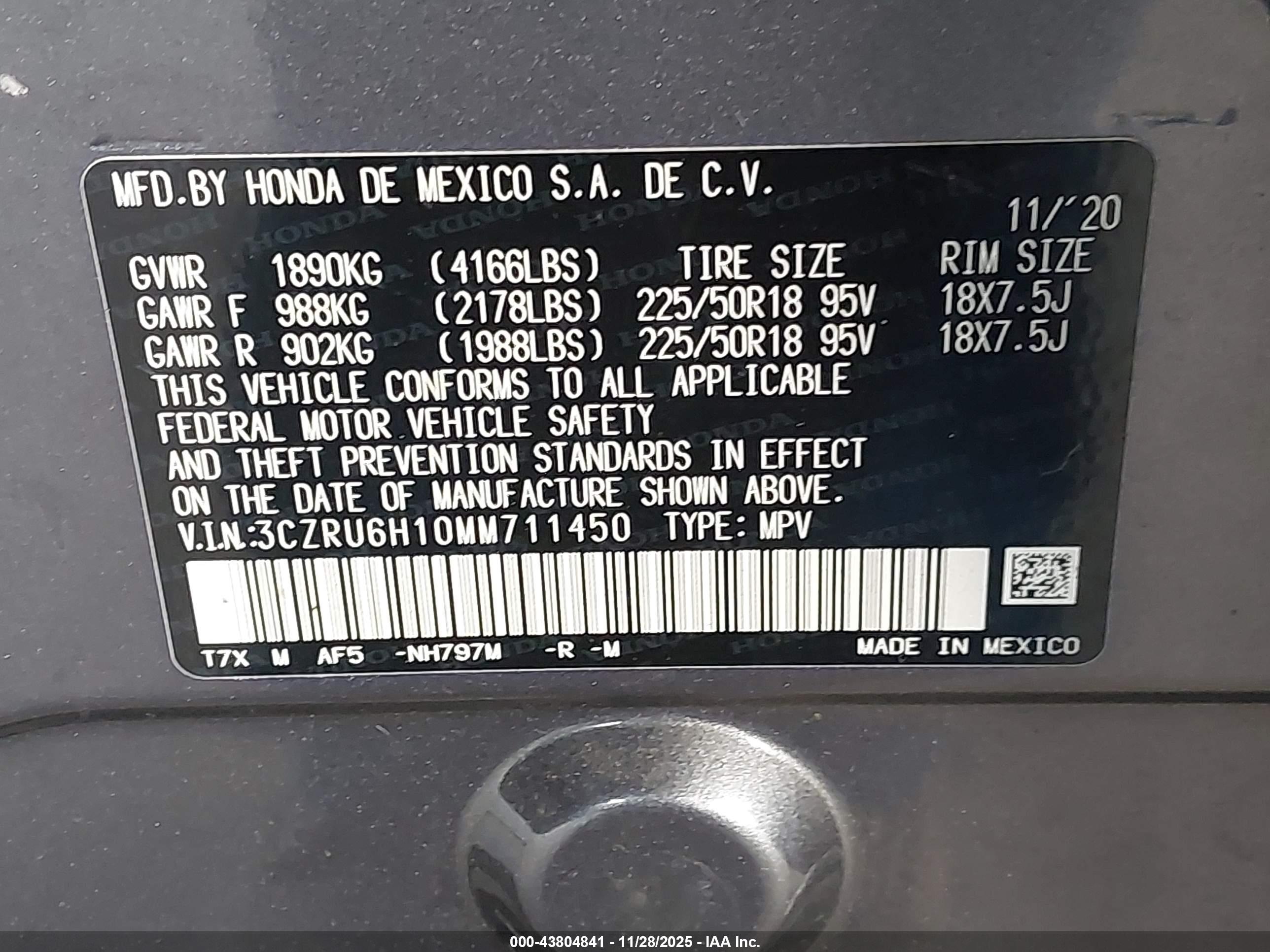 HONDA HR-V image 9