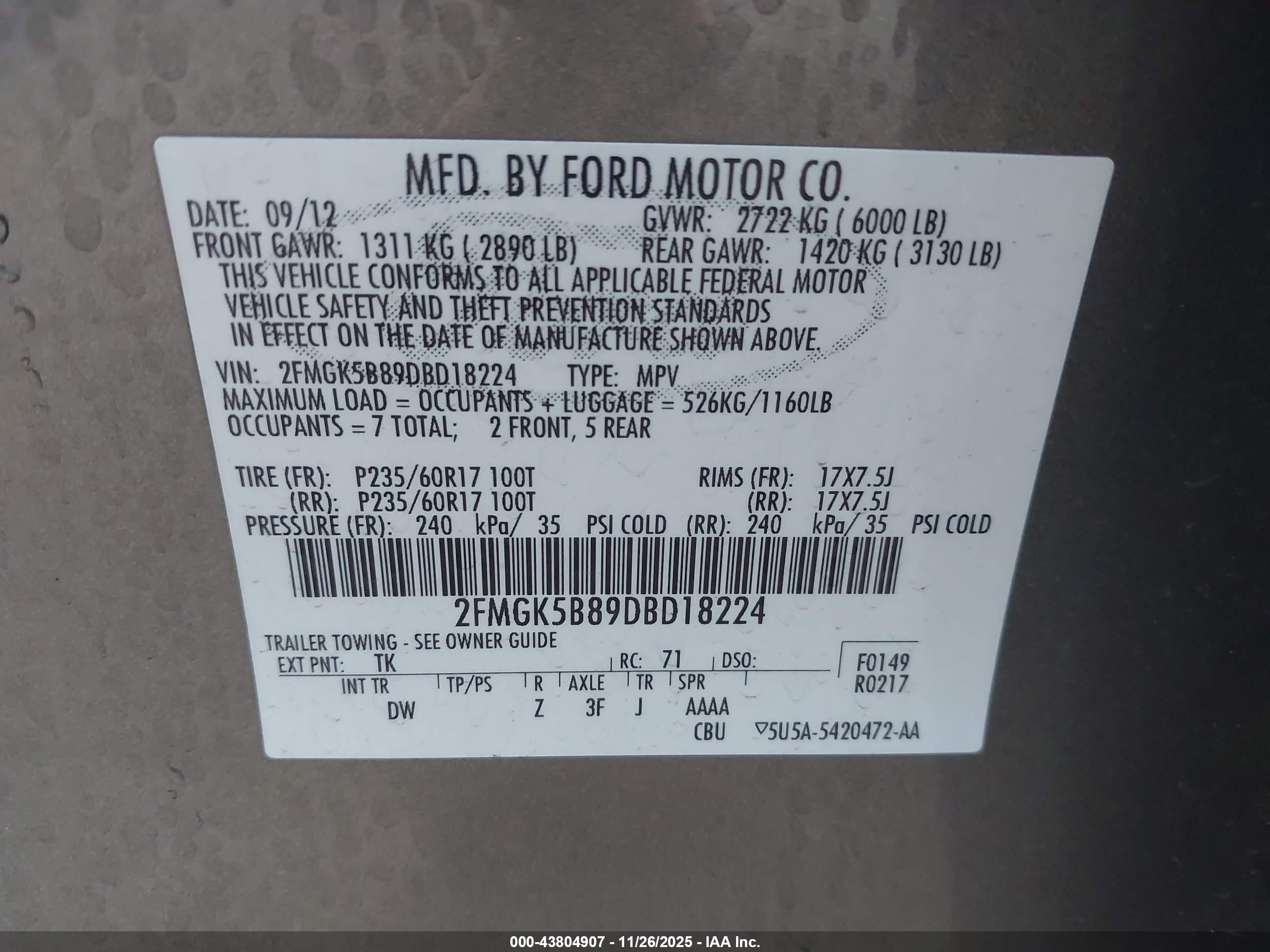 FORD FLEX image 9