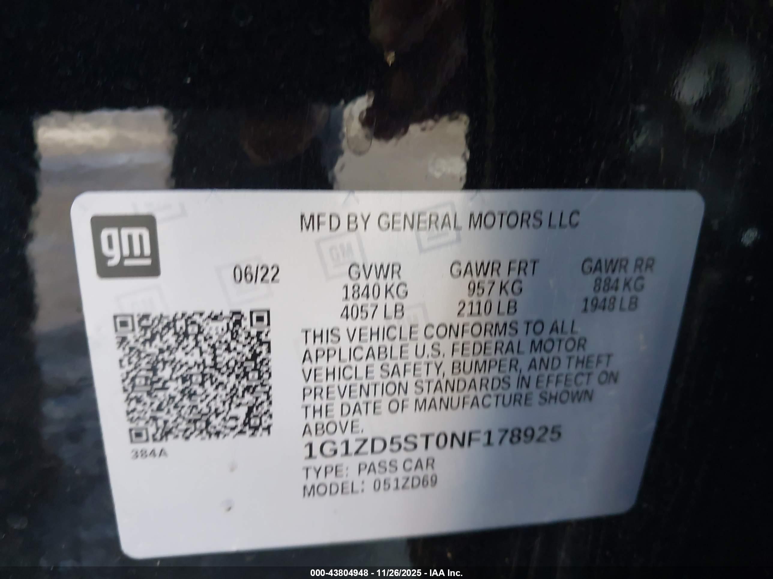 CHEVROLET MALIBU image 9