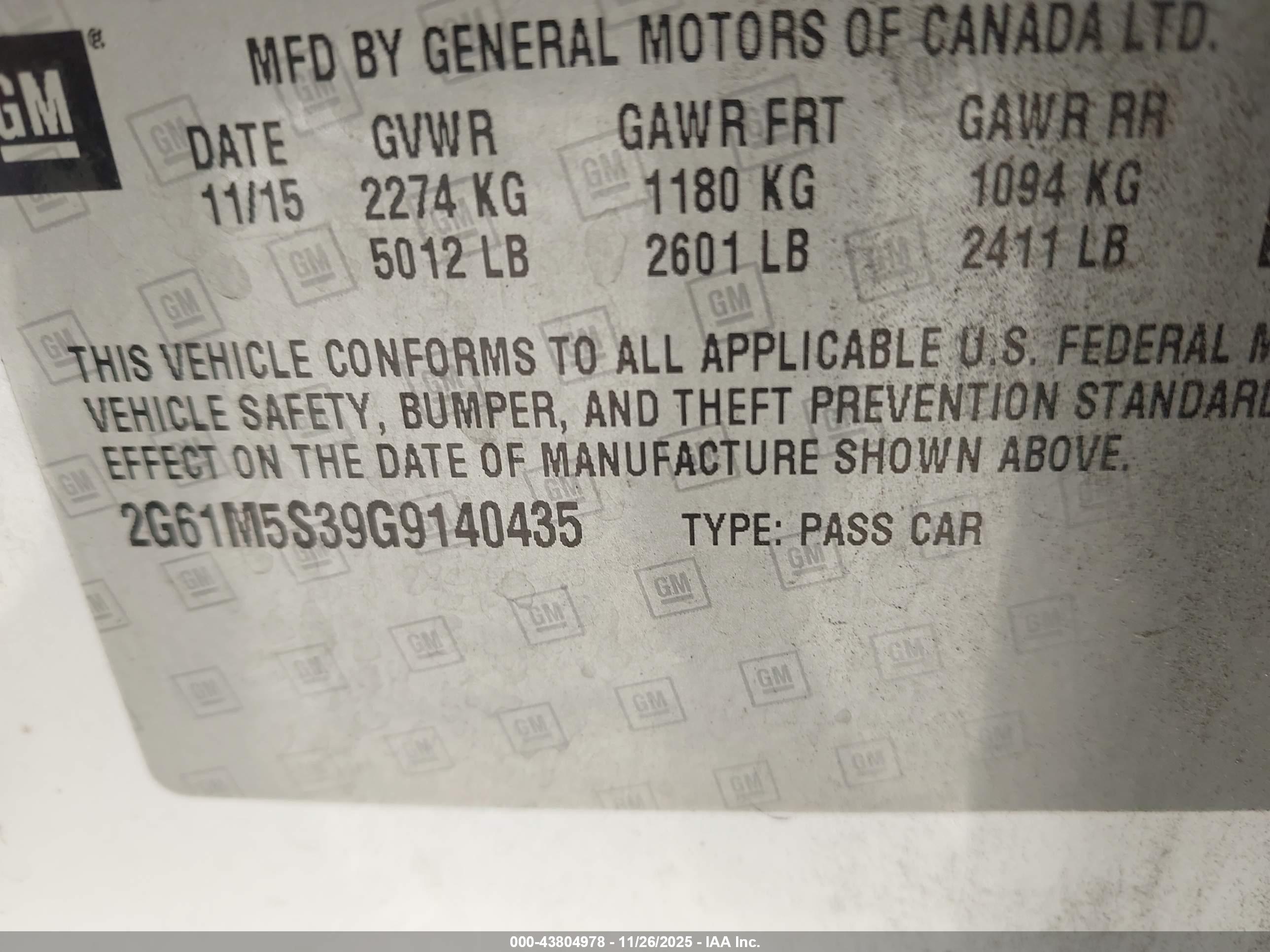 CADILLAC XTS image 9