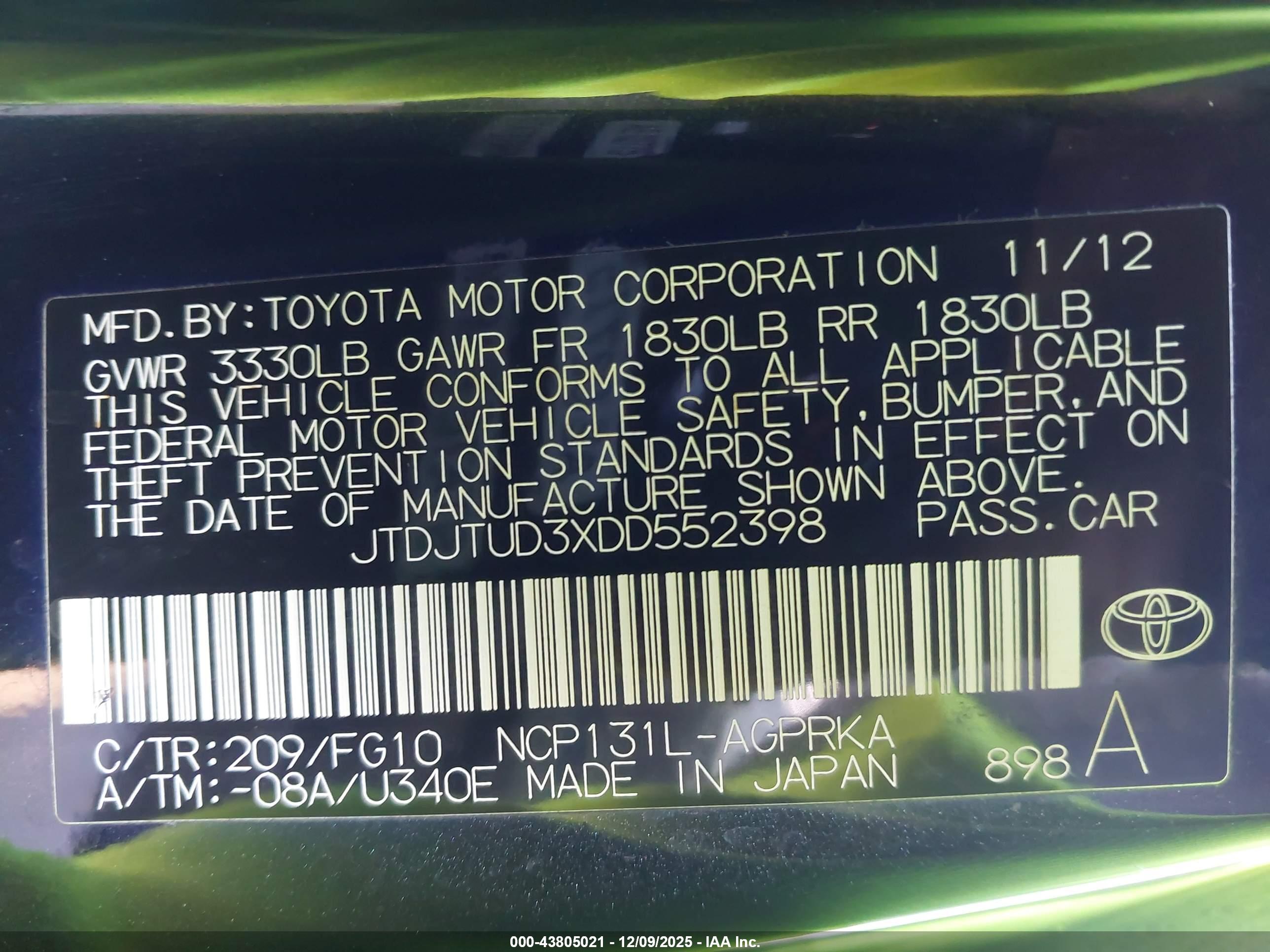 TOYOTA YARIS image 9