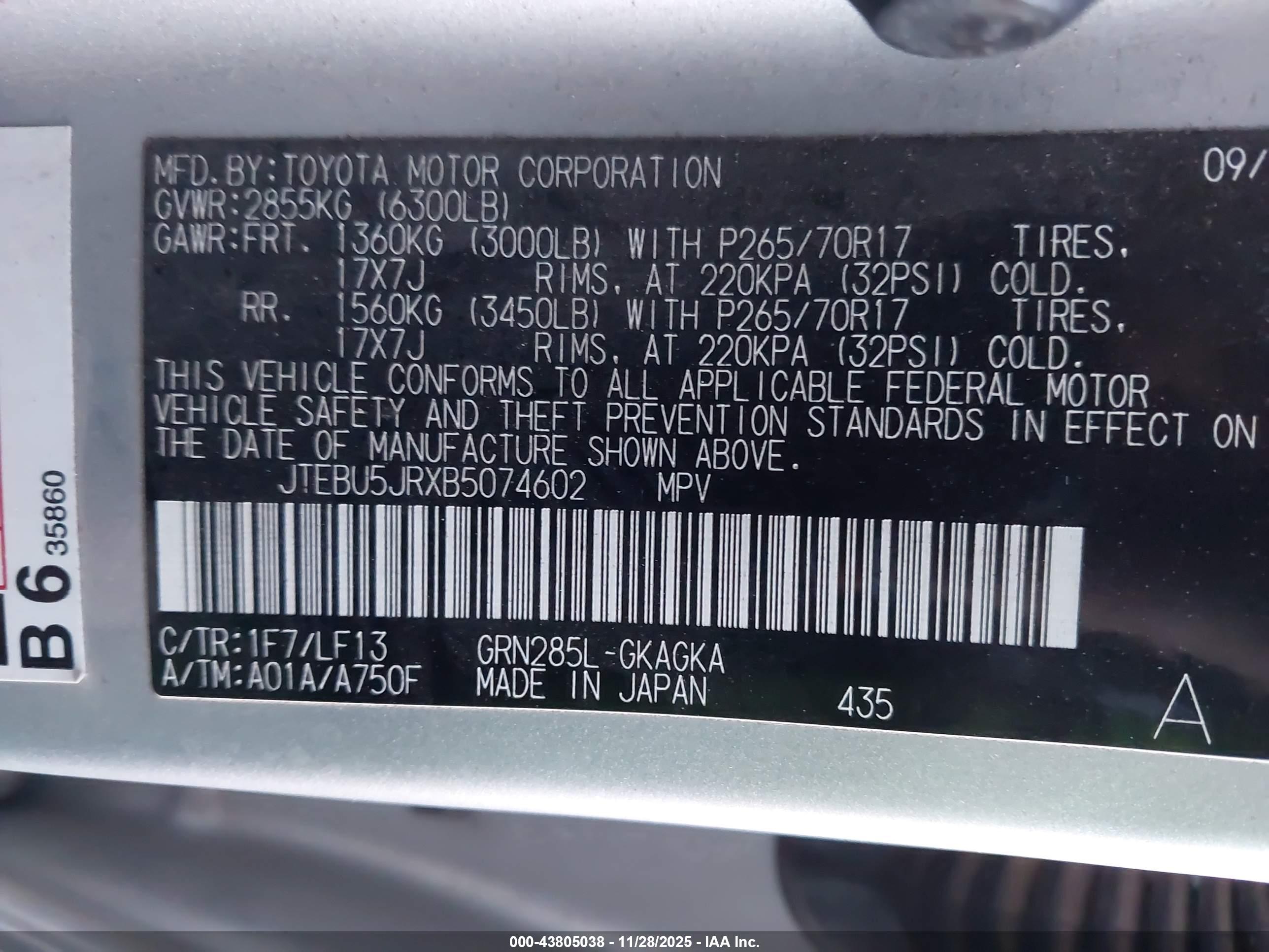 TOYOTA 4RUNNER image 9