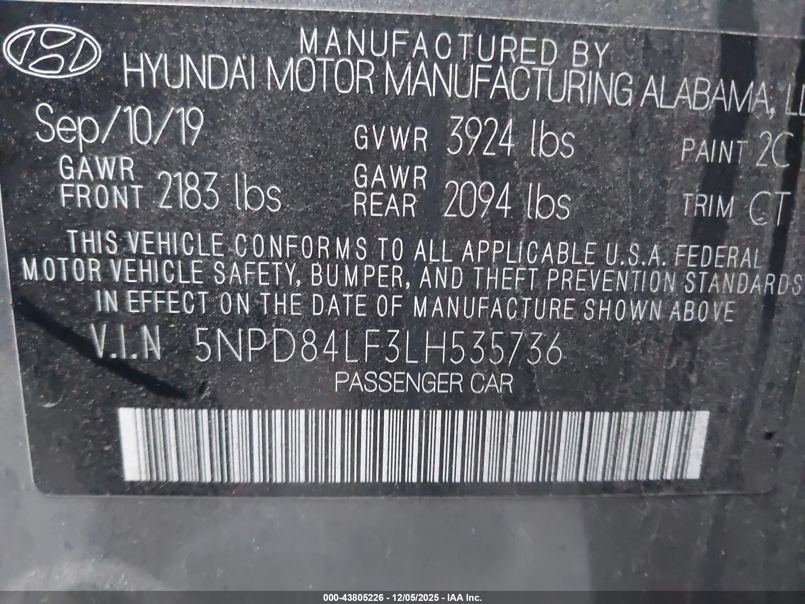 HYUNDAI ELANTRA image 9