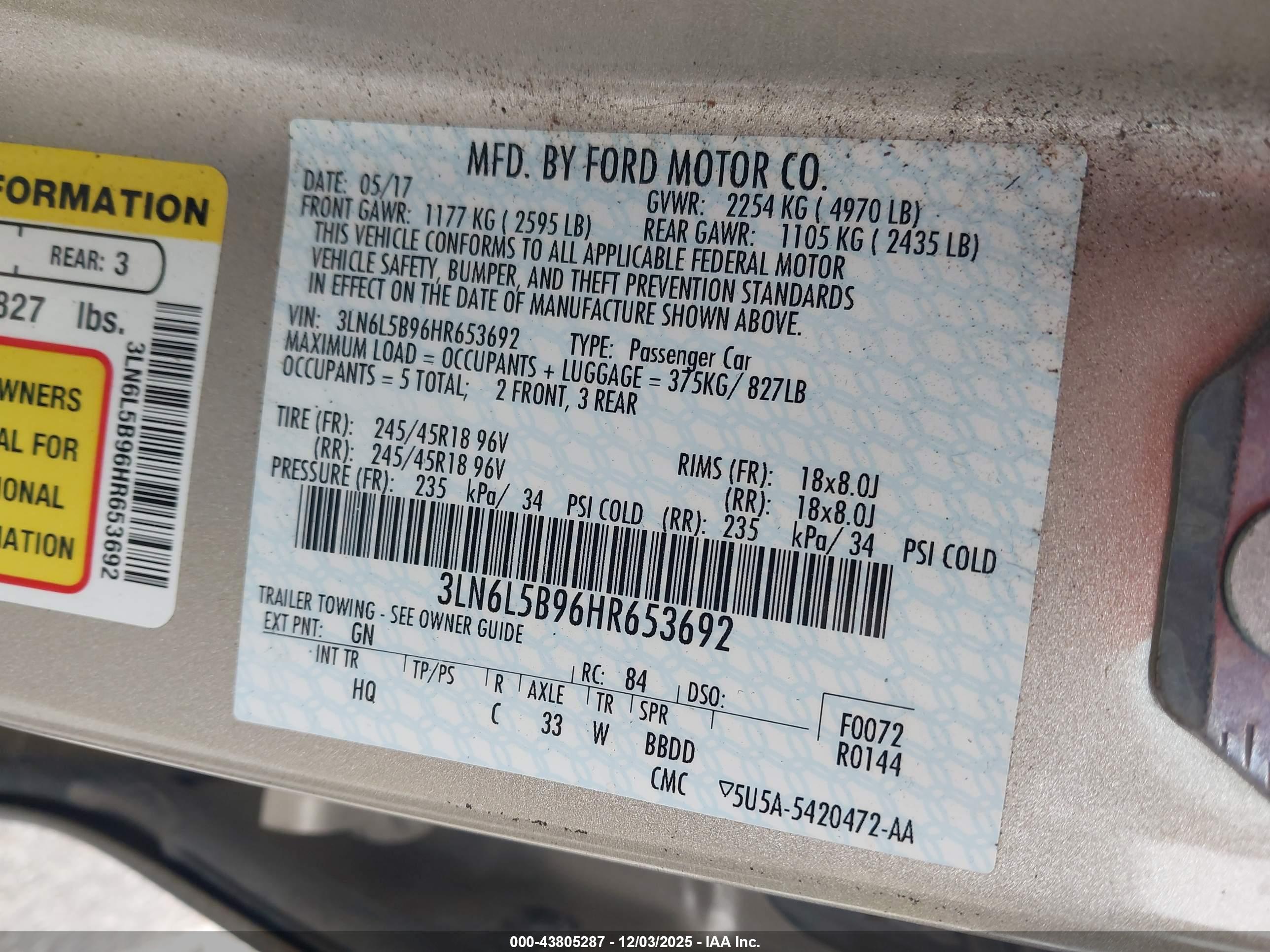 LINCOLN MKZ image 9