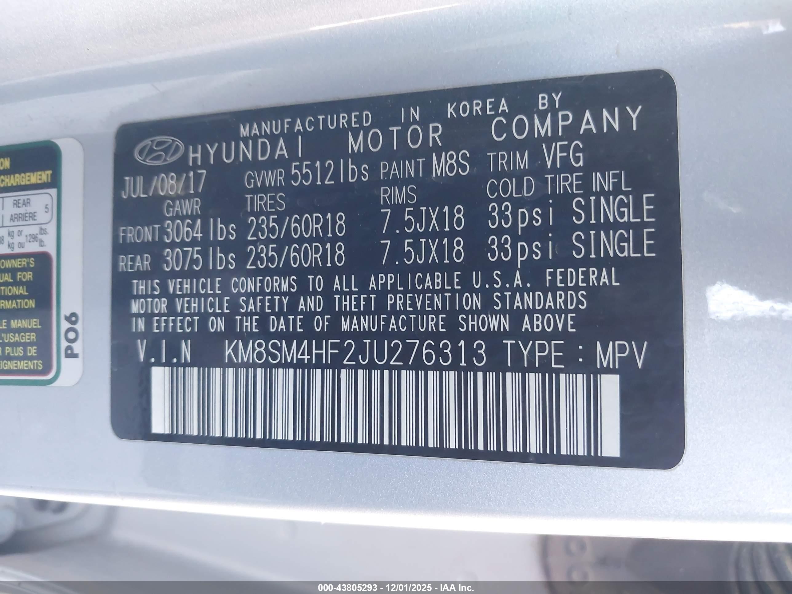 HYUNDAI SANTA image 9