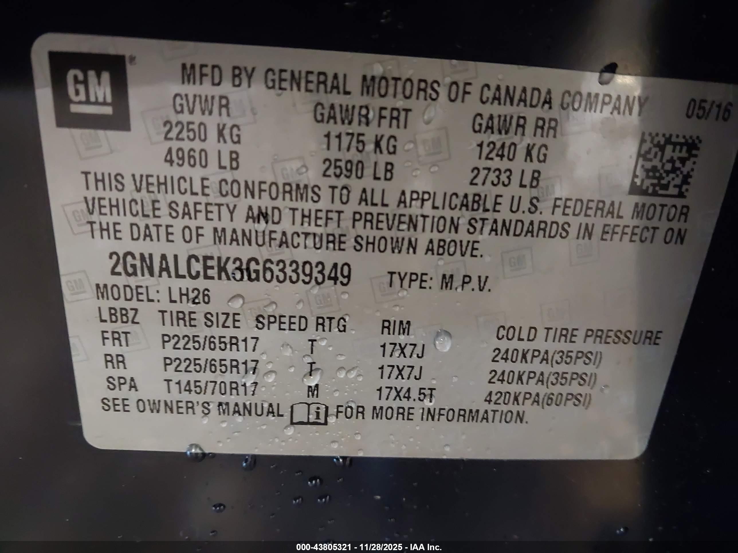 CHEVROLET EQUINOX image 9
