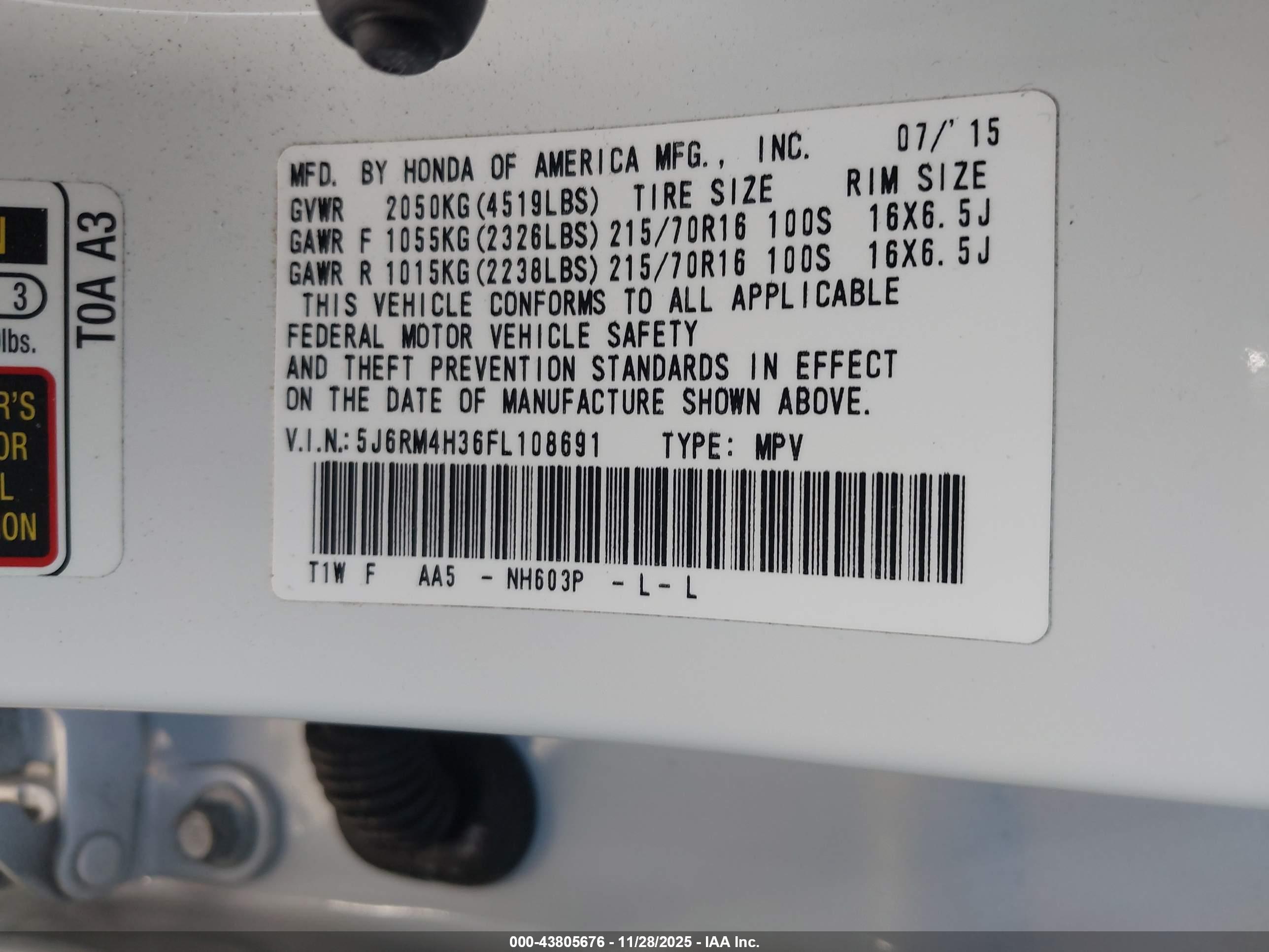 HONDA CR-V image 9