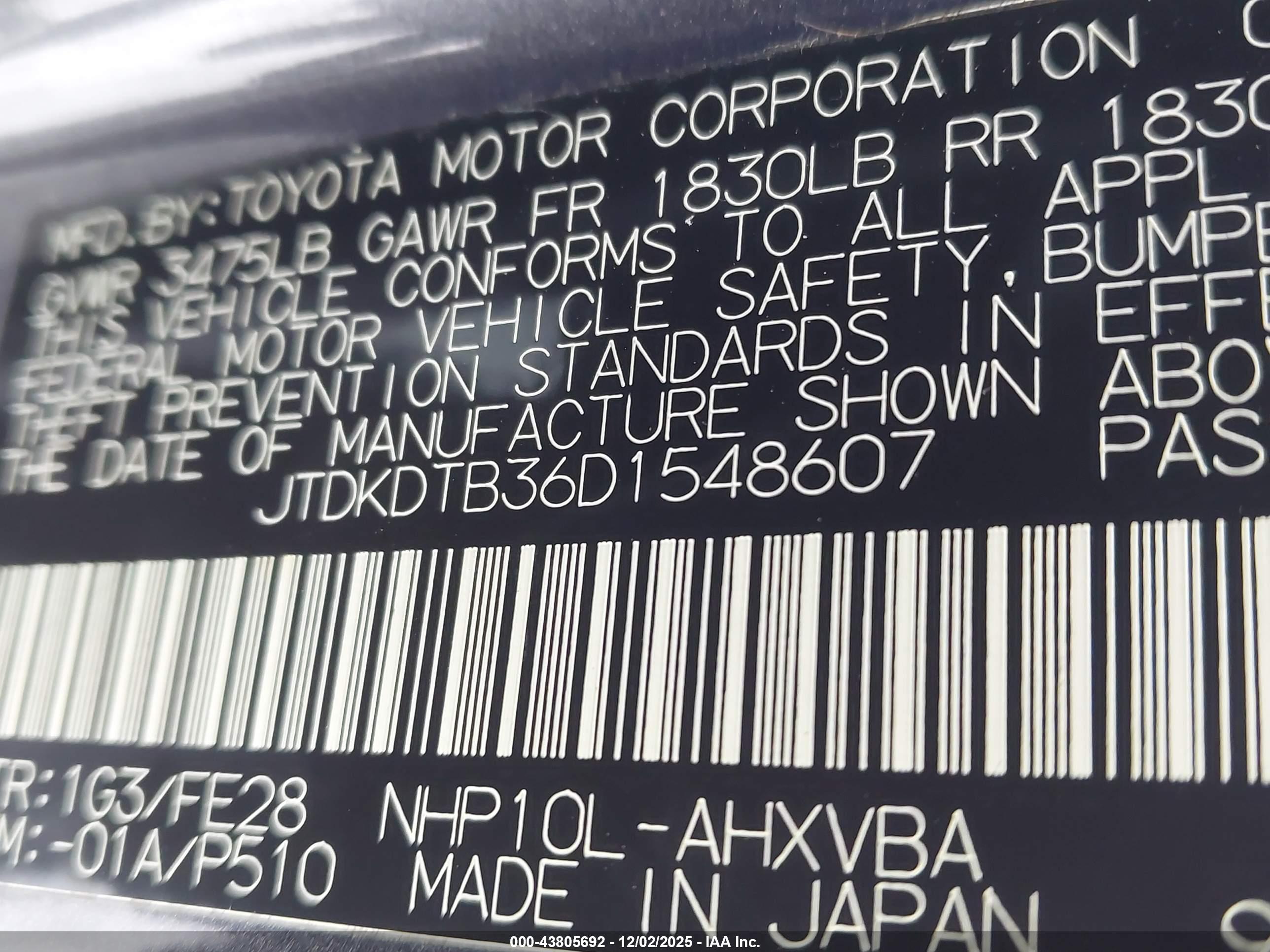 TOYOTA PRIUS image 9