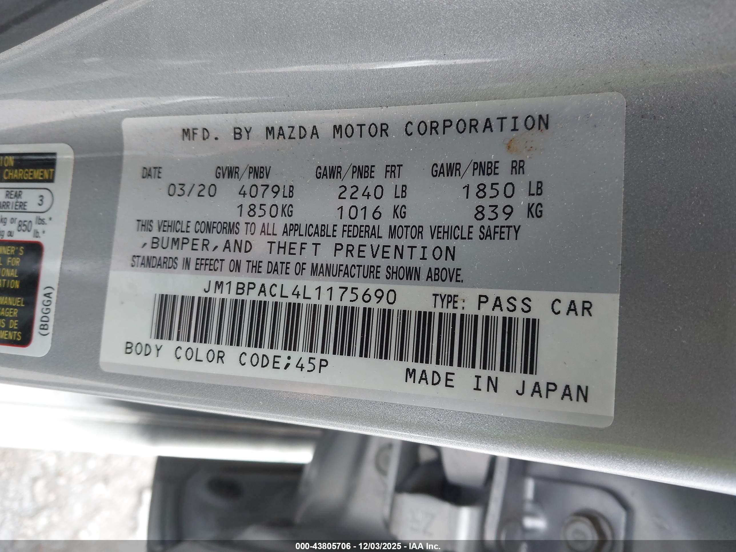 MAZDA MAZDA3 image 9
