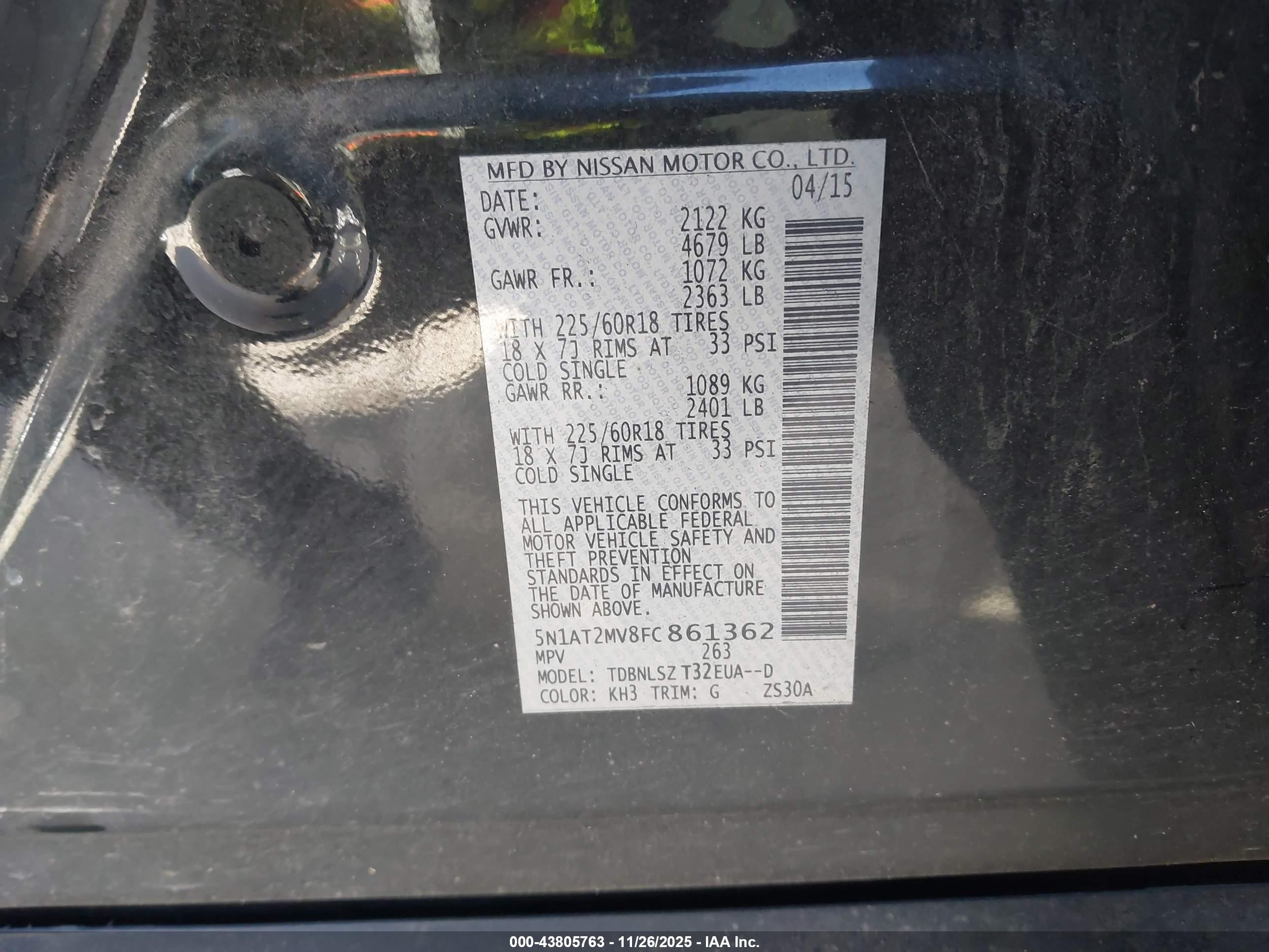 NISSAN ROGUE image 9
