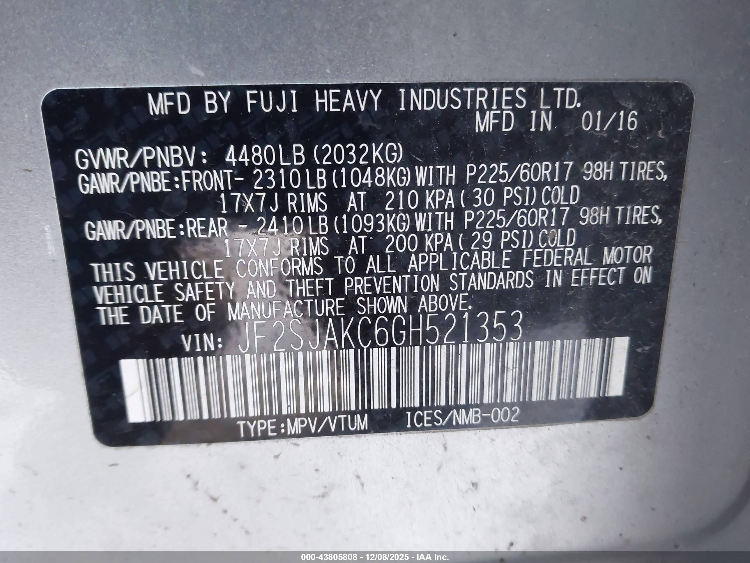 SUBARU FORESTER image 9