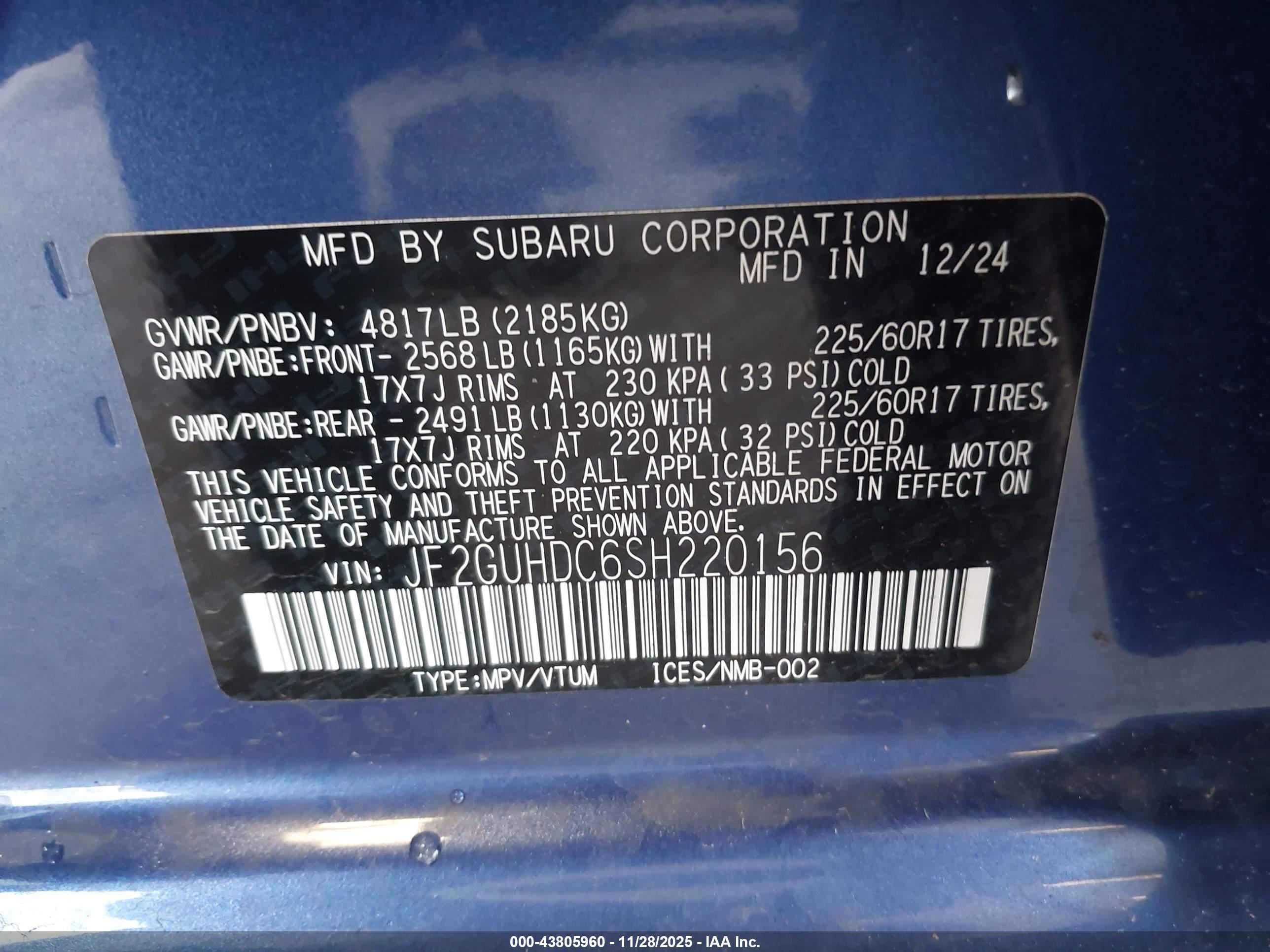 SUBARU CROSSTREK image 9