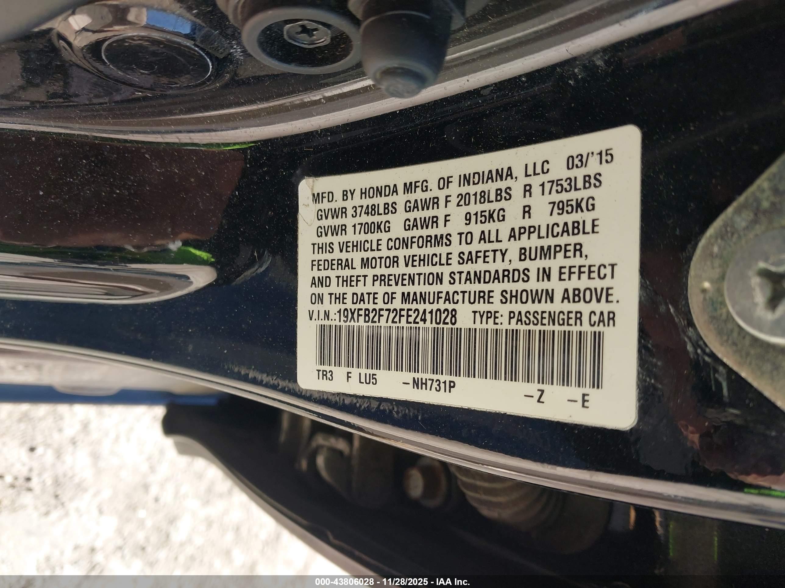 HONDA CIVIC image 9