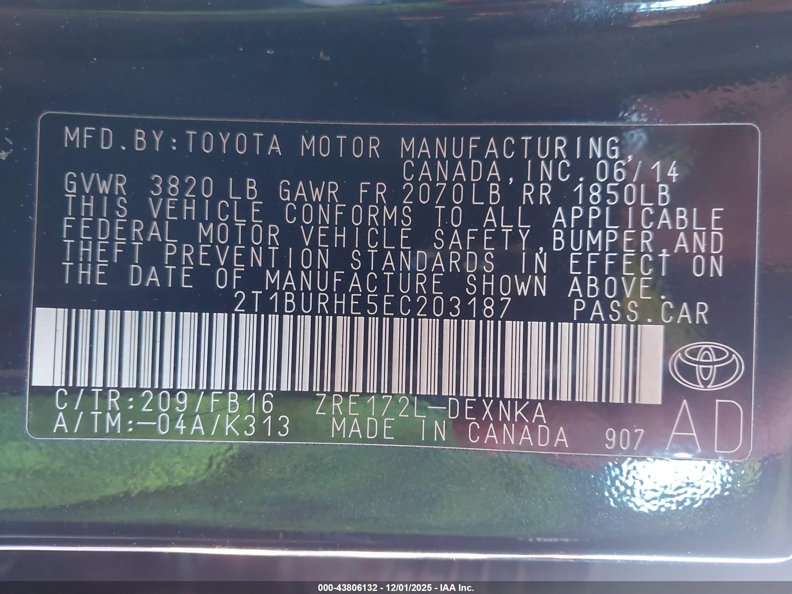 TOYOTA COROLLA image 9