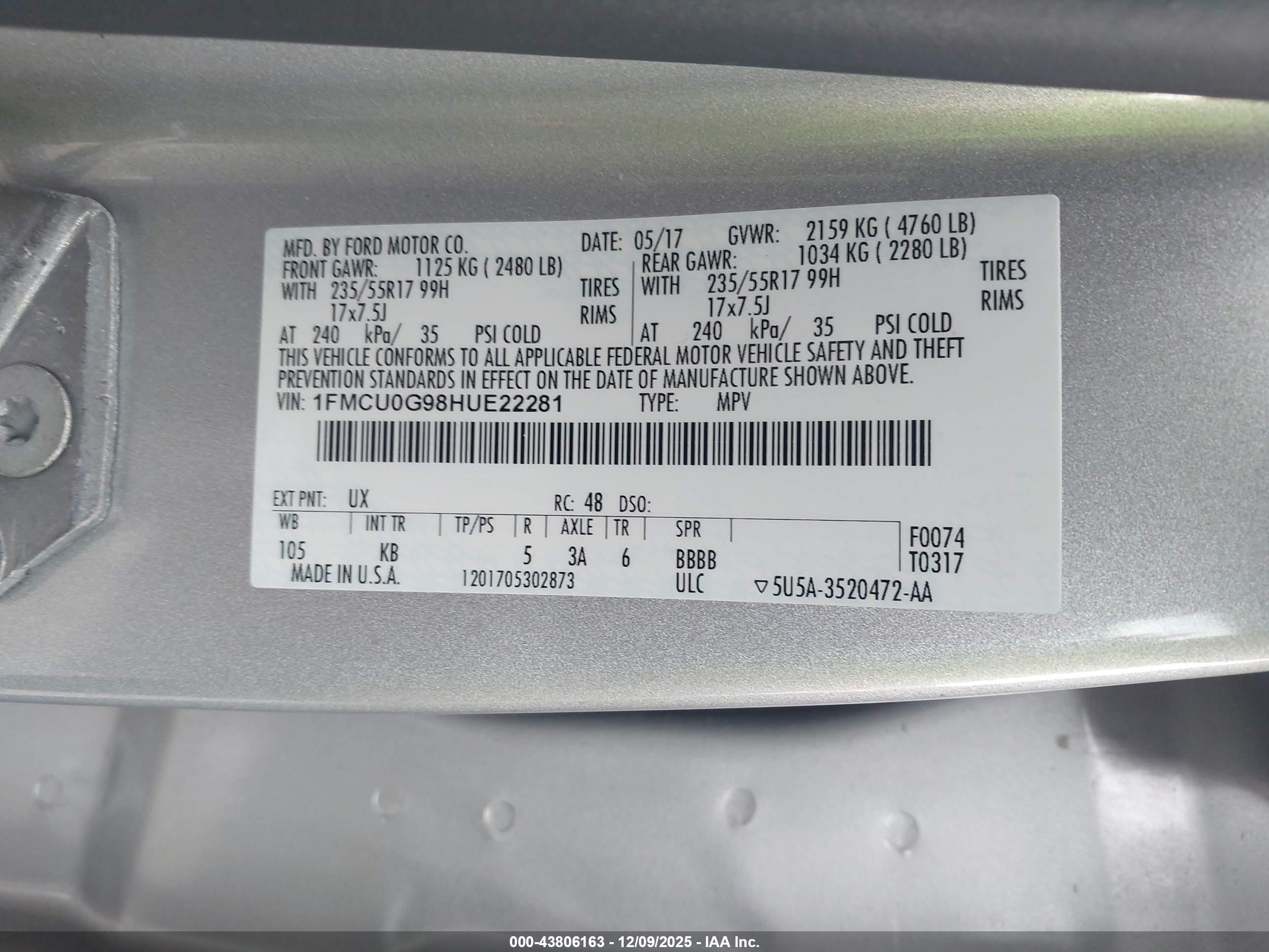 FORD ESCAPE image 9