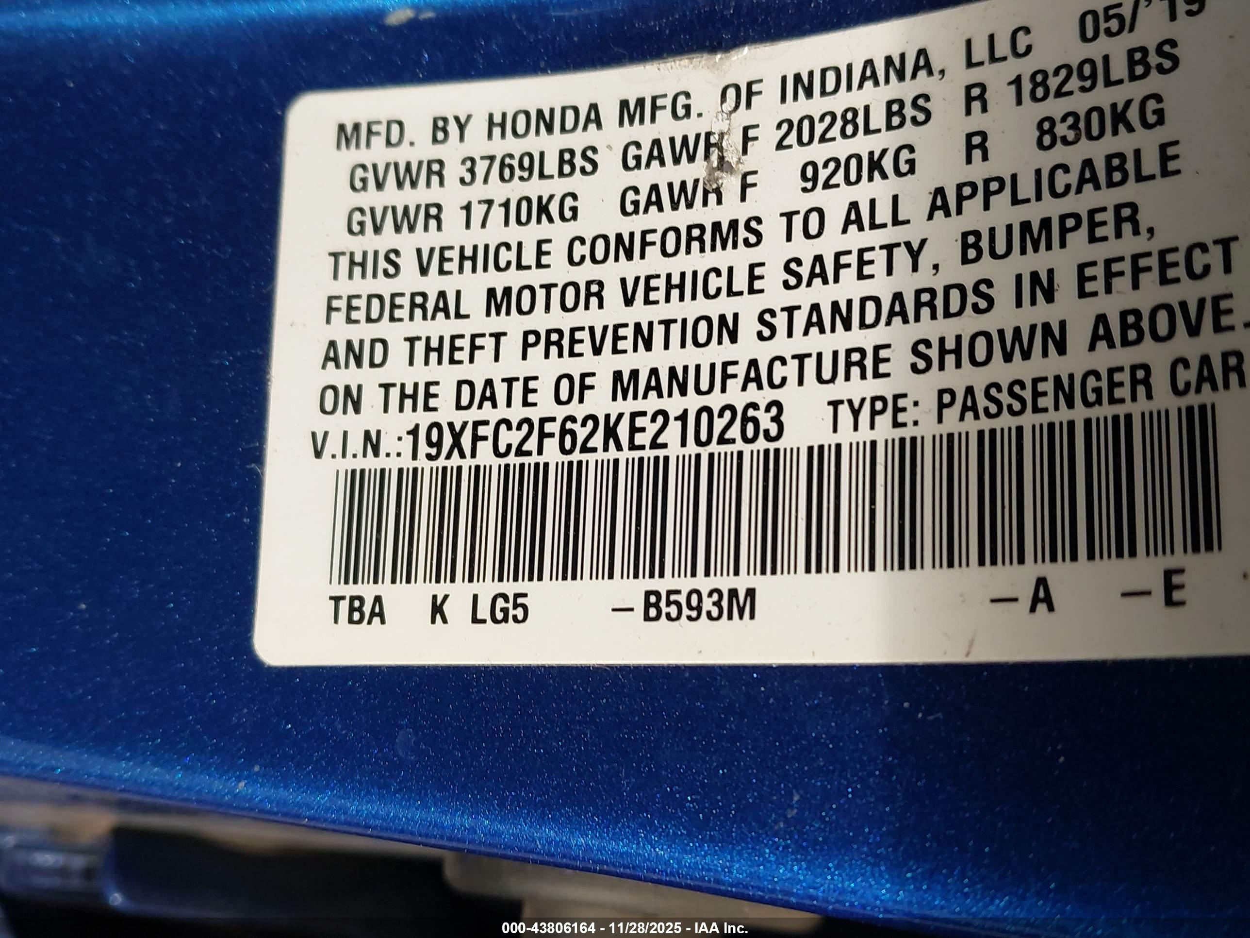 HONDA CIVIC image 9