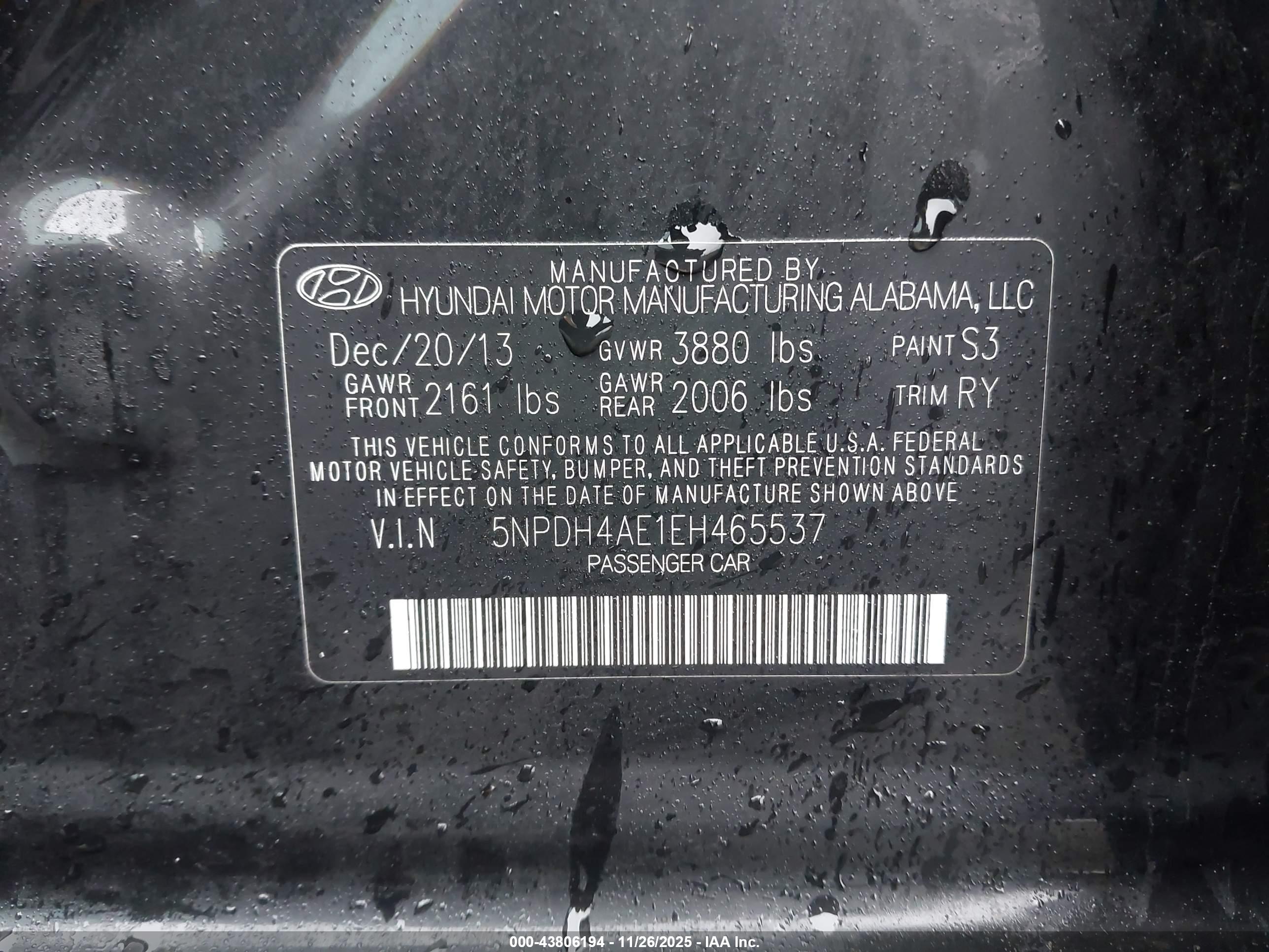HYUNDAI ELANTRA image 9