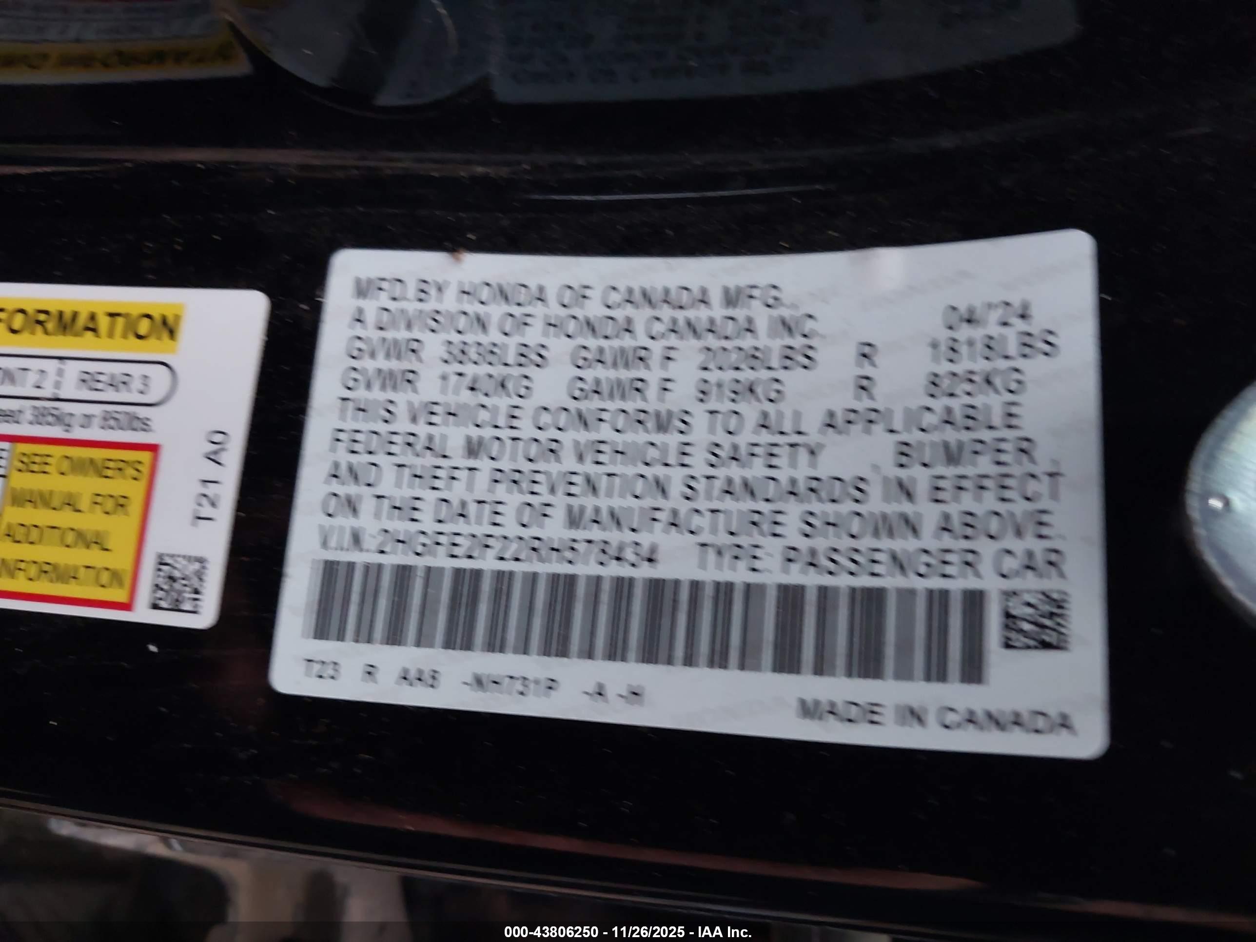 HONDA CIVIC image 9