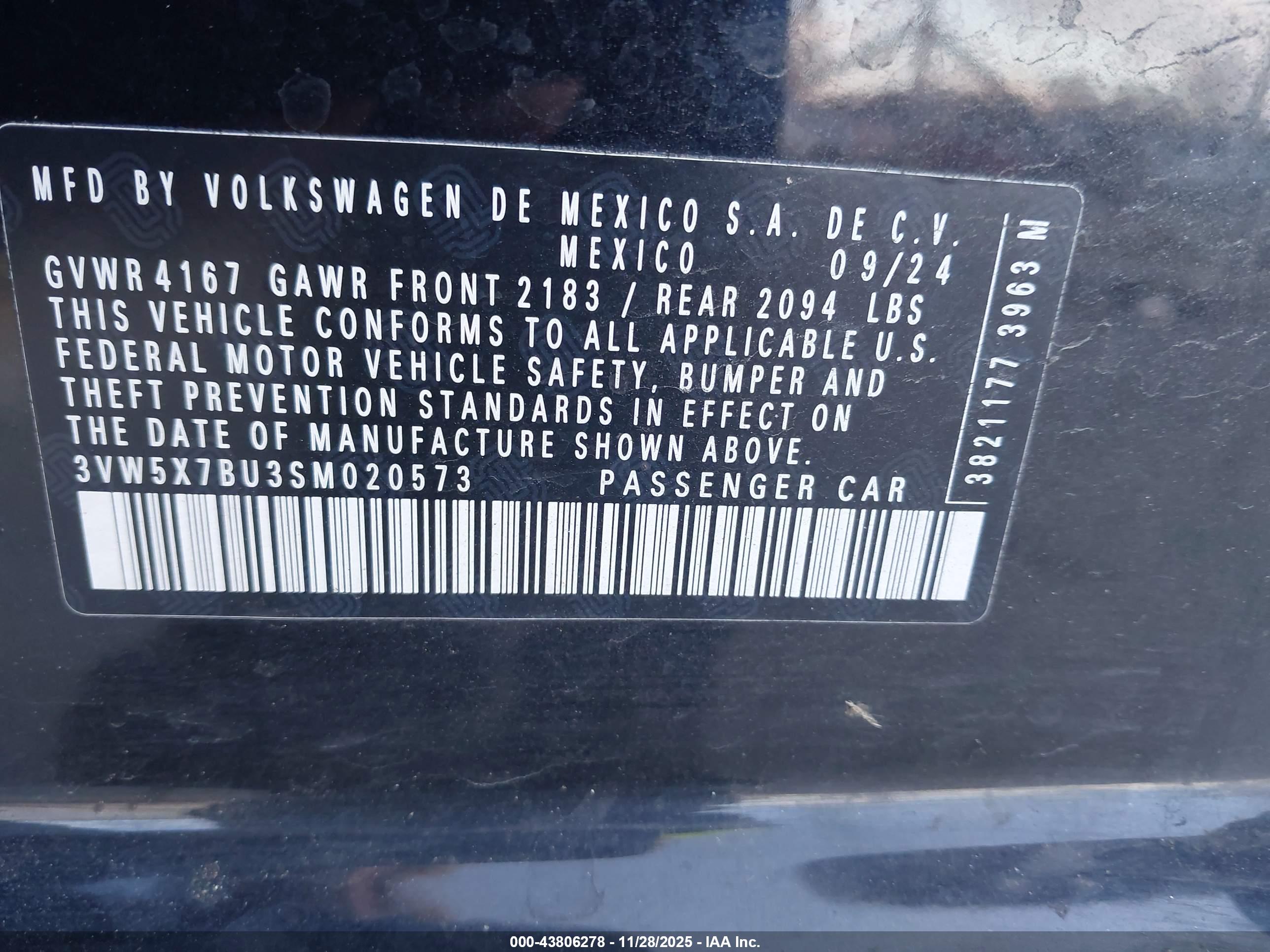 VOLKSWAGEN JETTA image 9