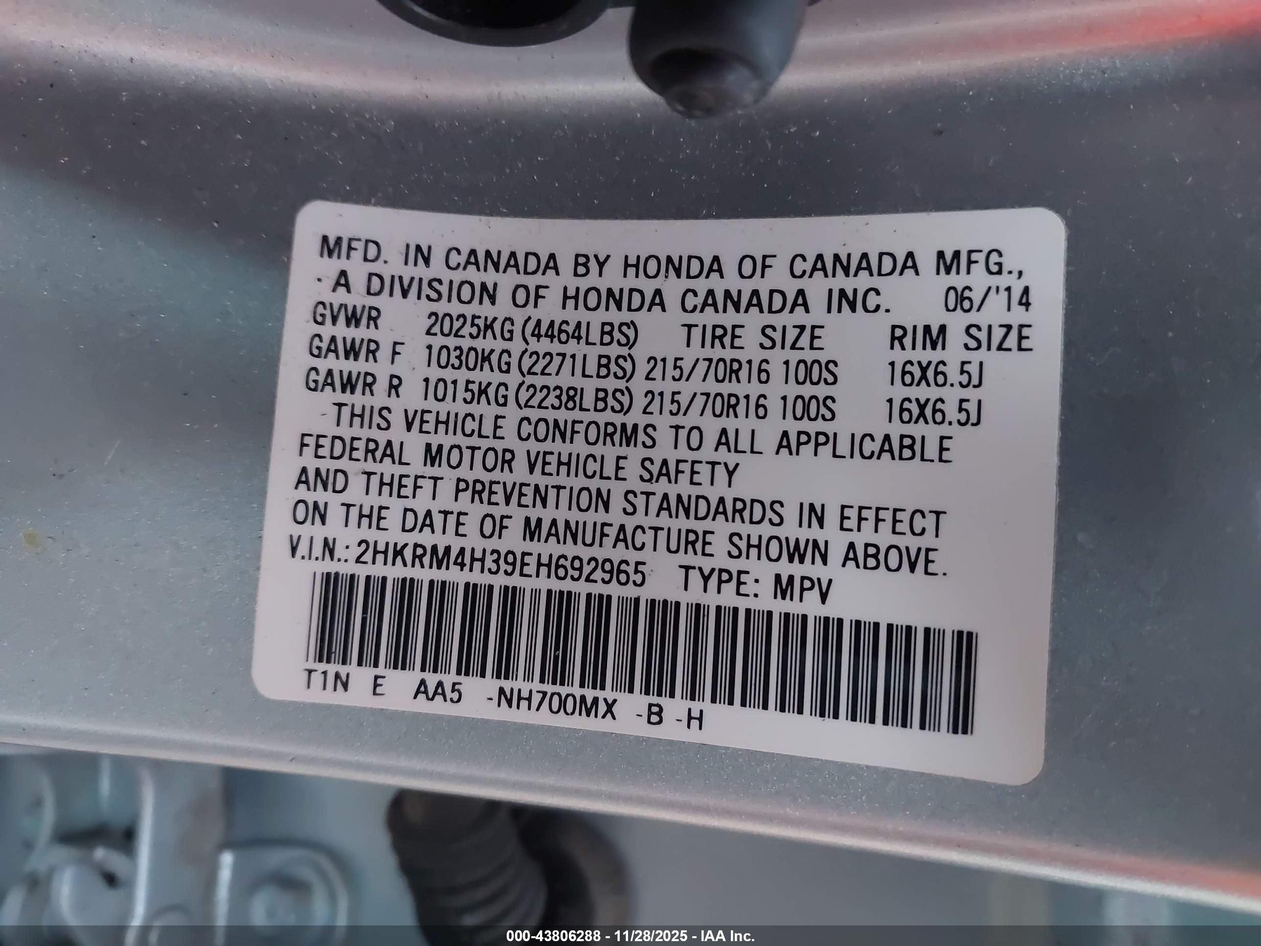 HONDA CR-V image 9