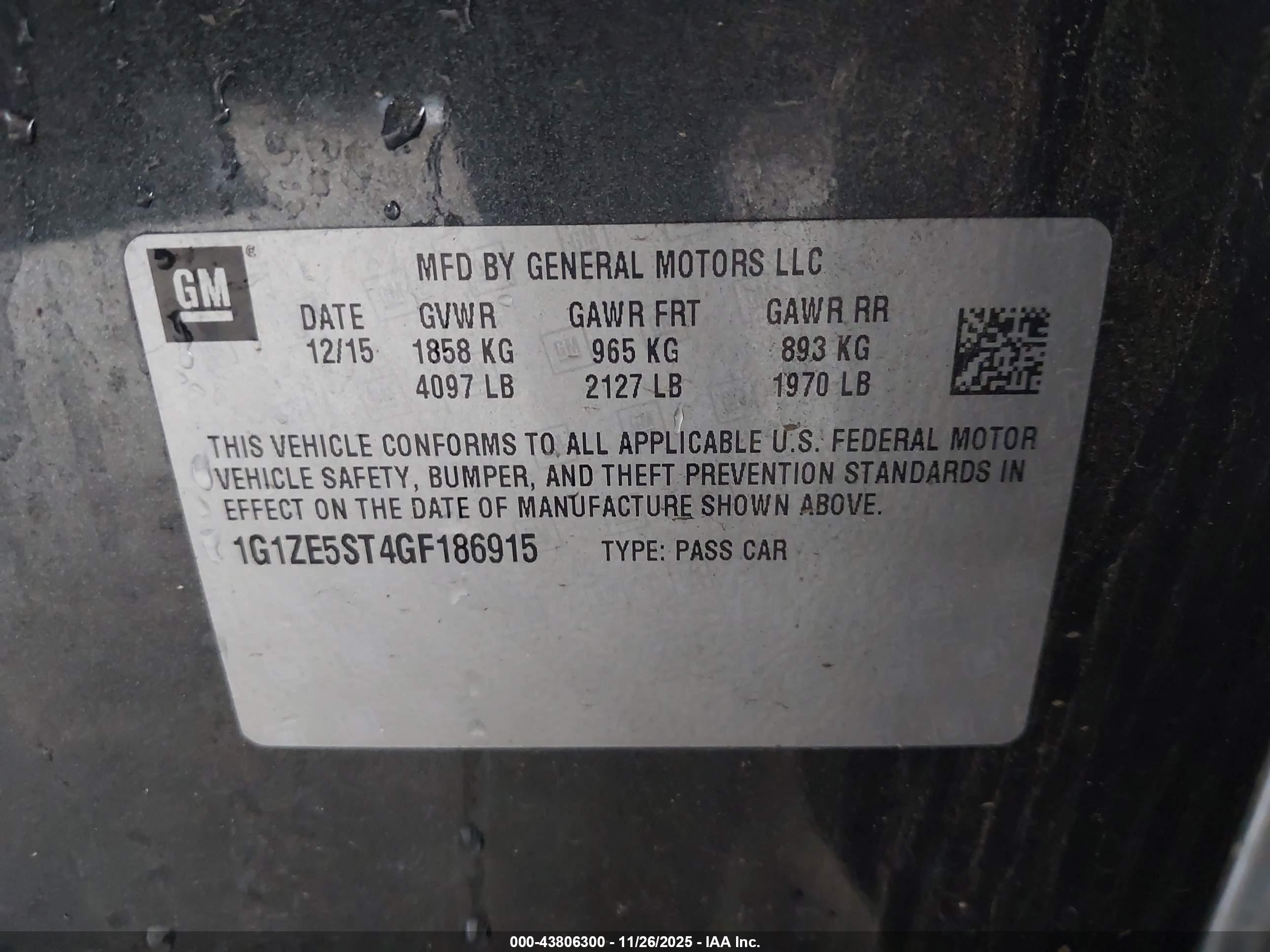 CHEVROLET MALIBU image 9