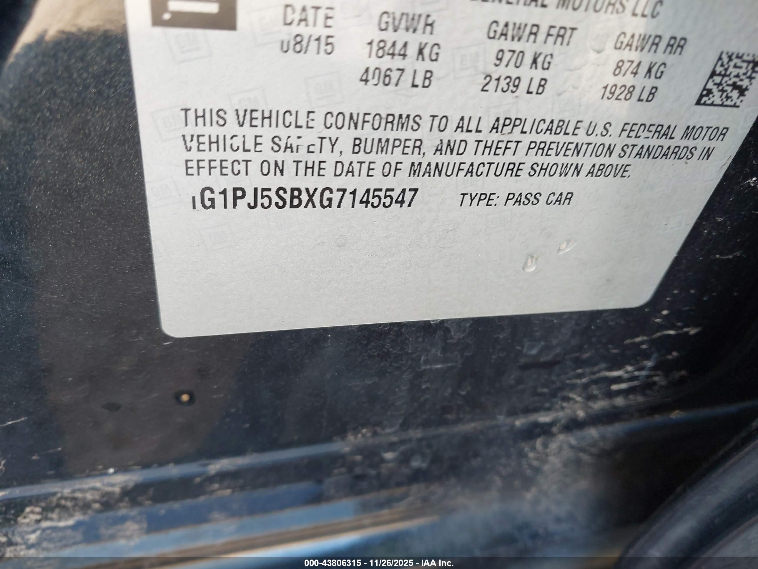 CHEVROLET CRUZE image 9