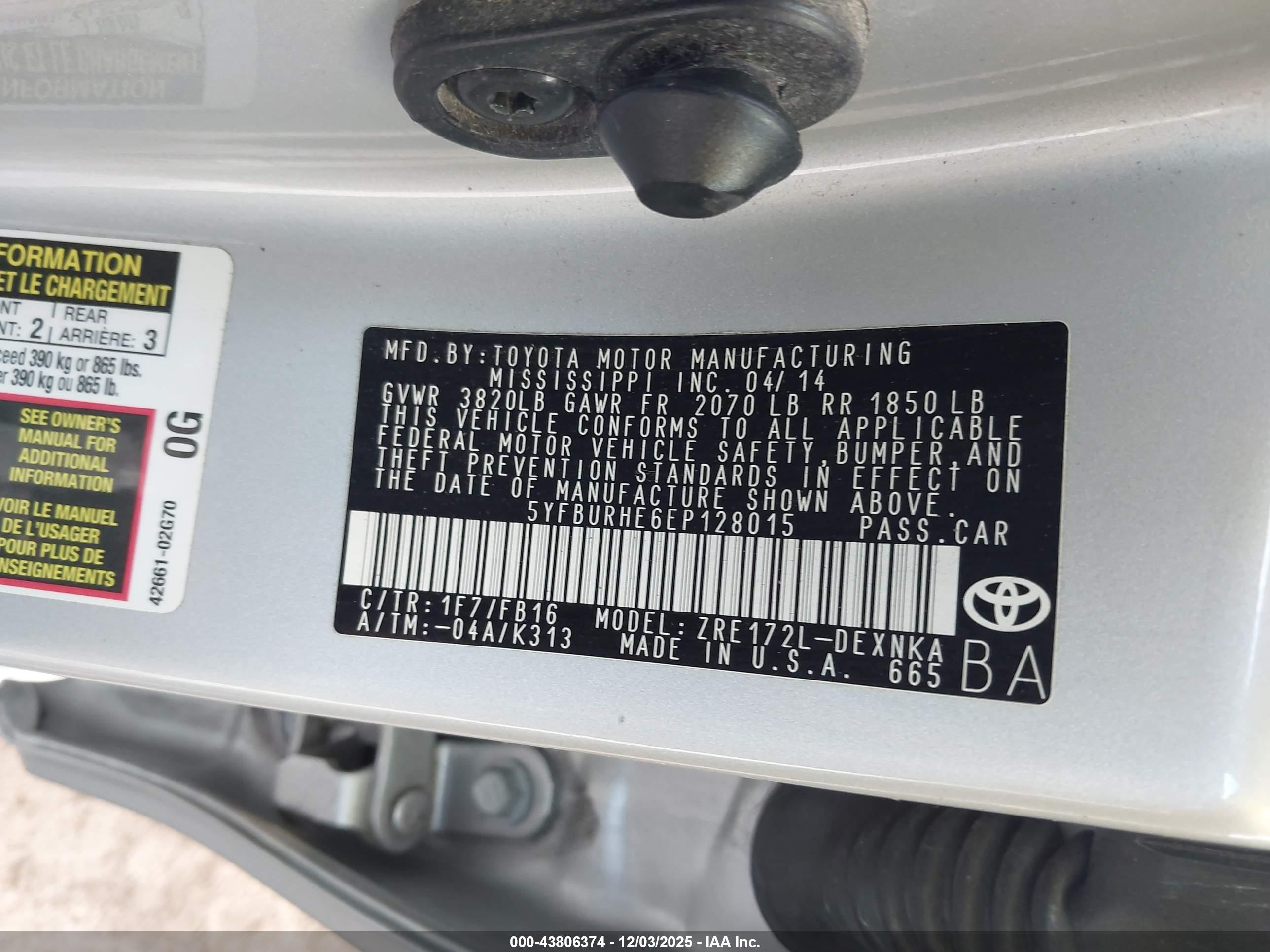 TOYOTA COROLLA image 9