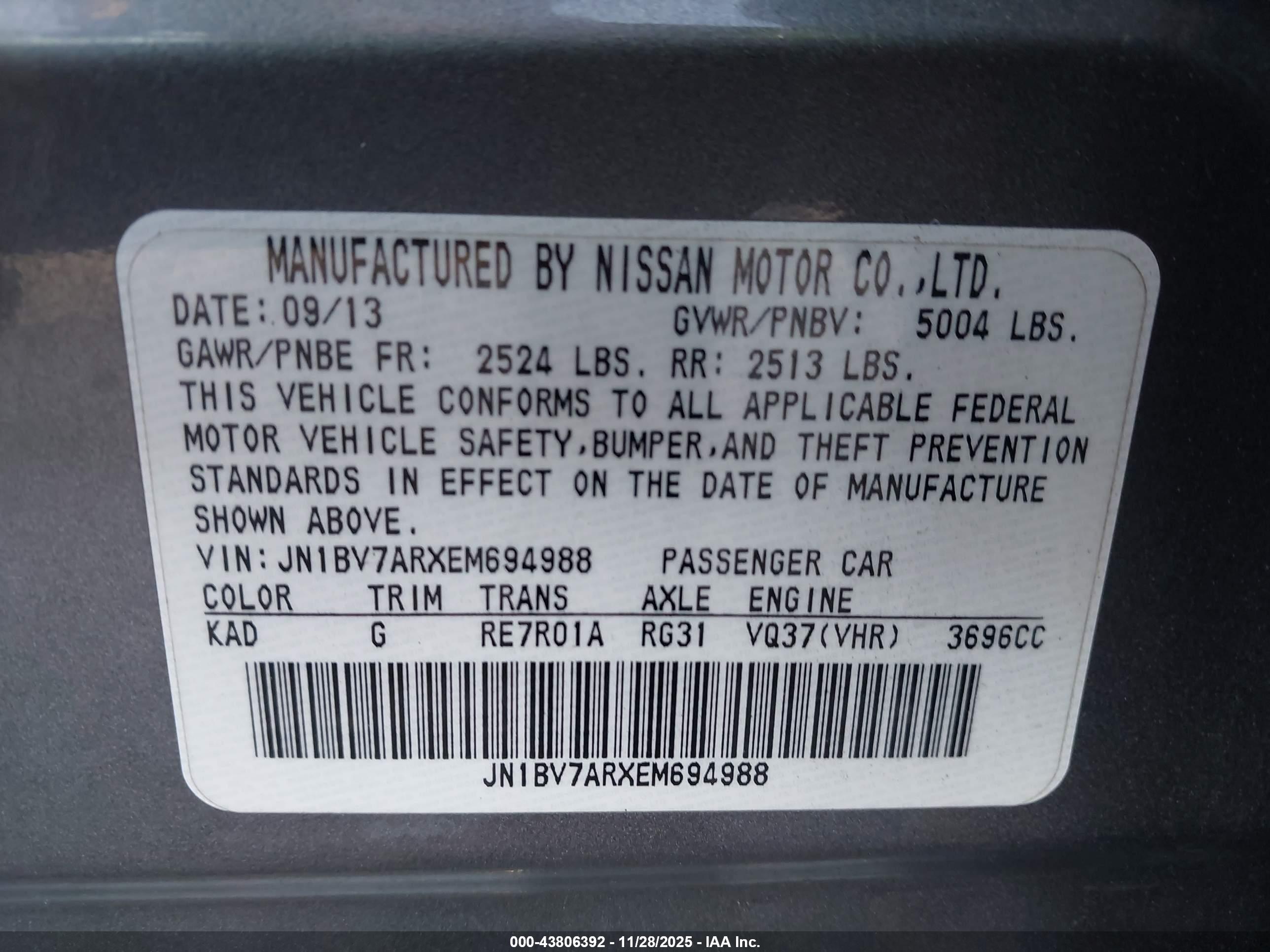INFINITI Q50 image 9
