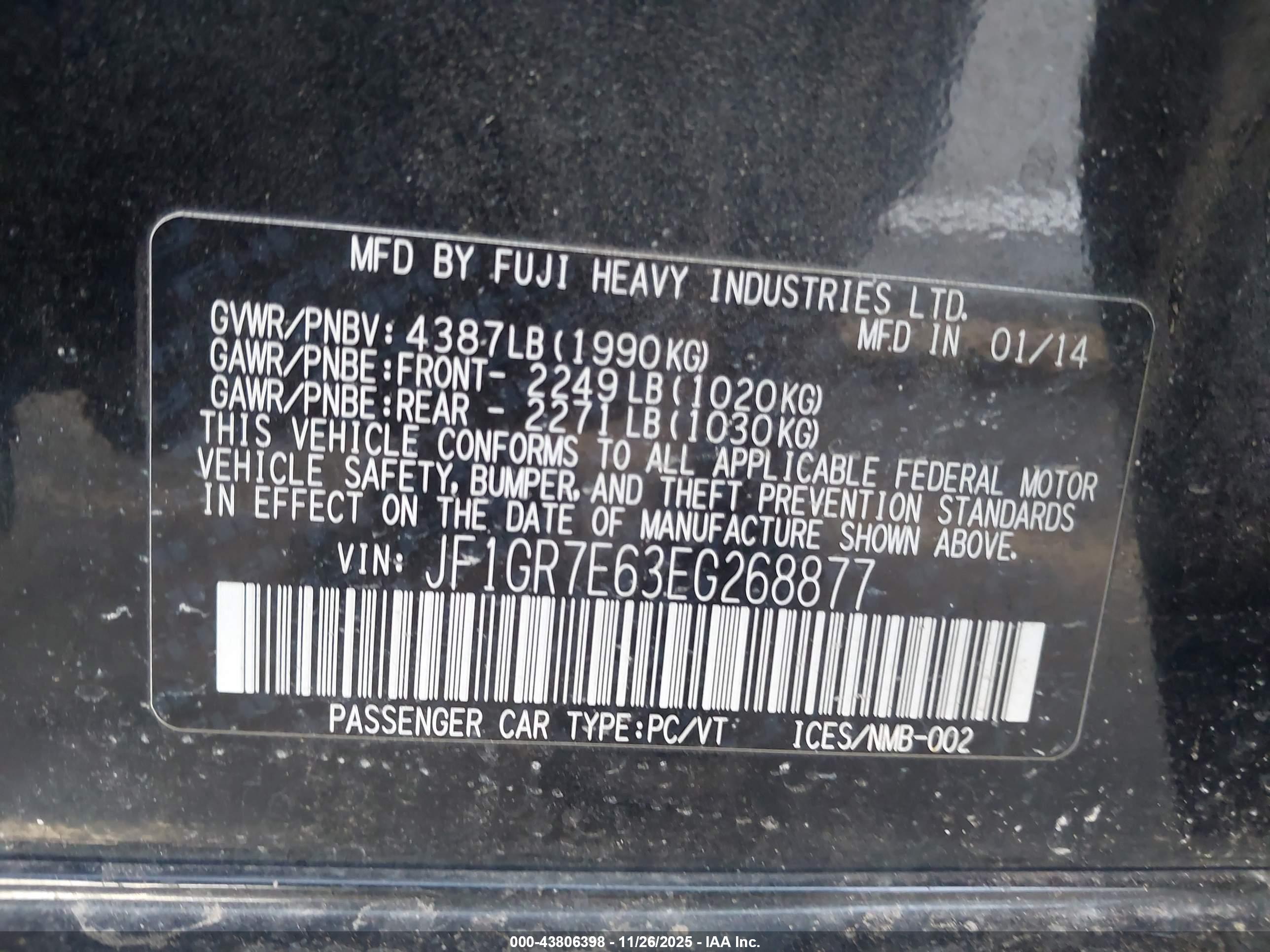 SUBARU IMPREZA image 9