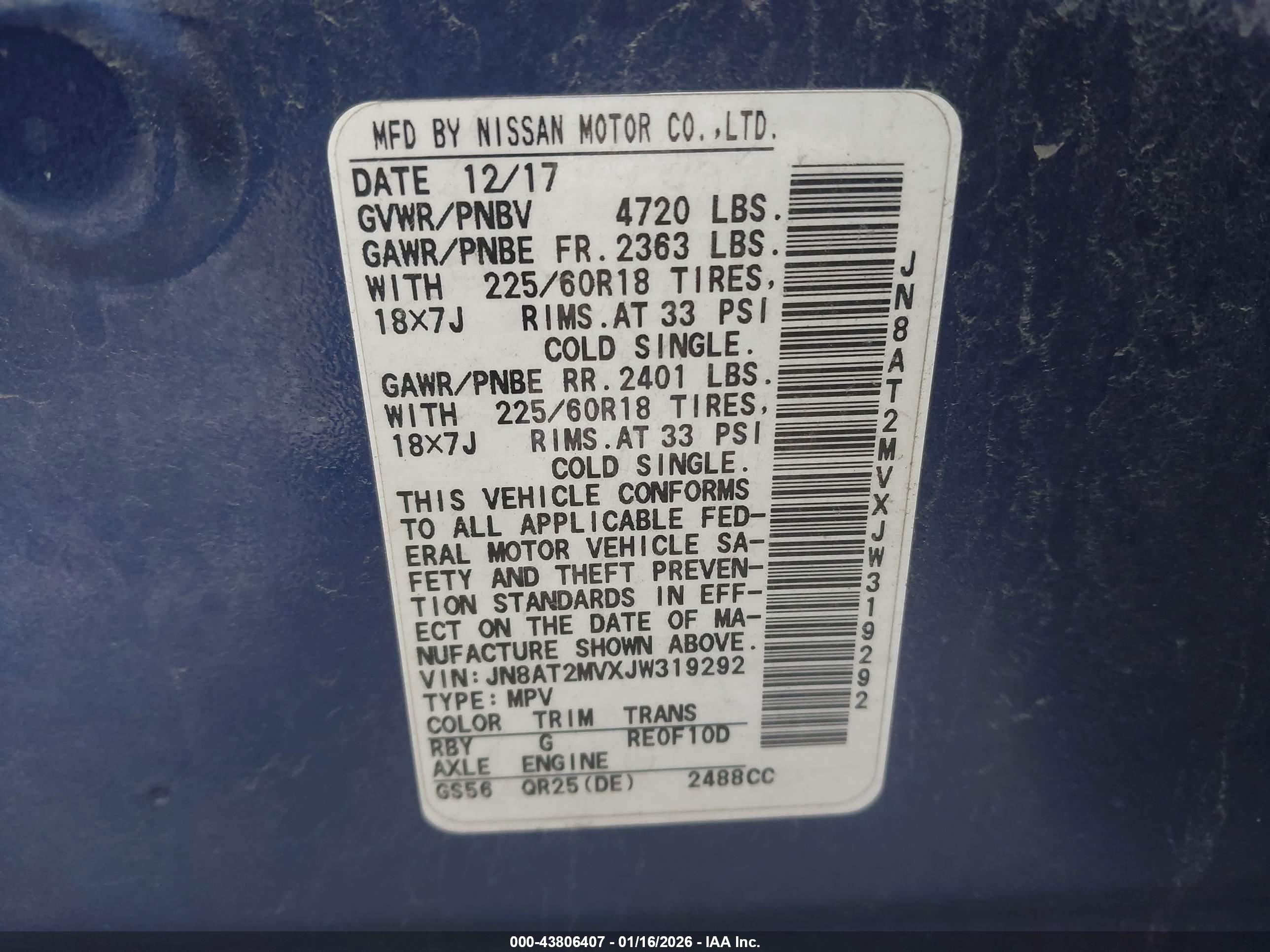 NISSAN ROGUE image 9