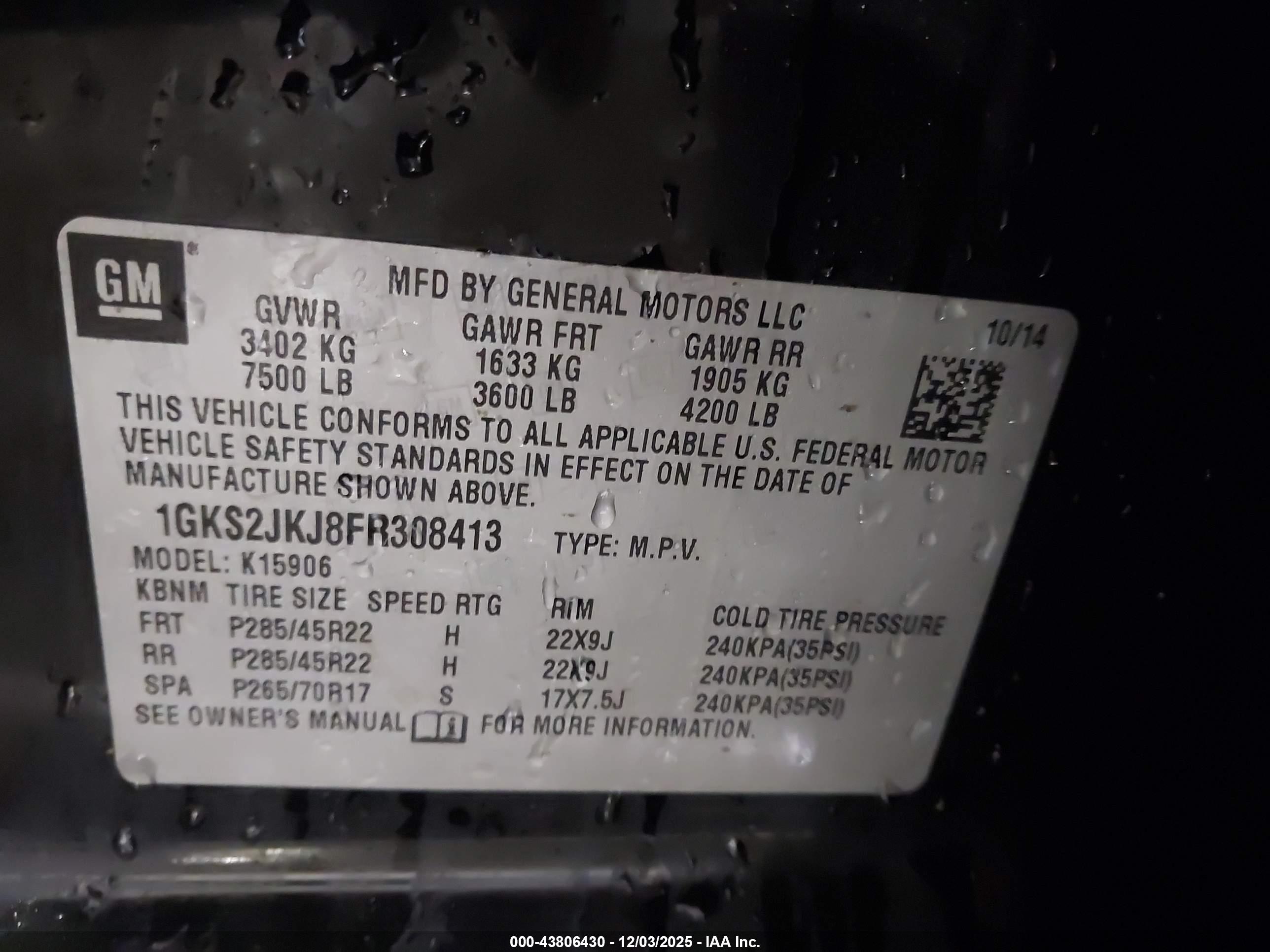 GMC YUKON image 9