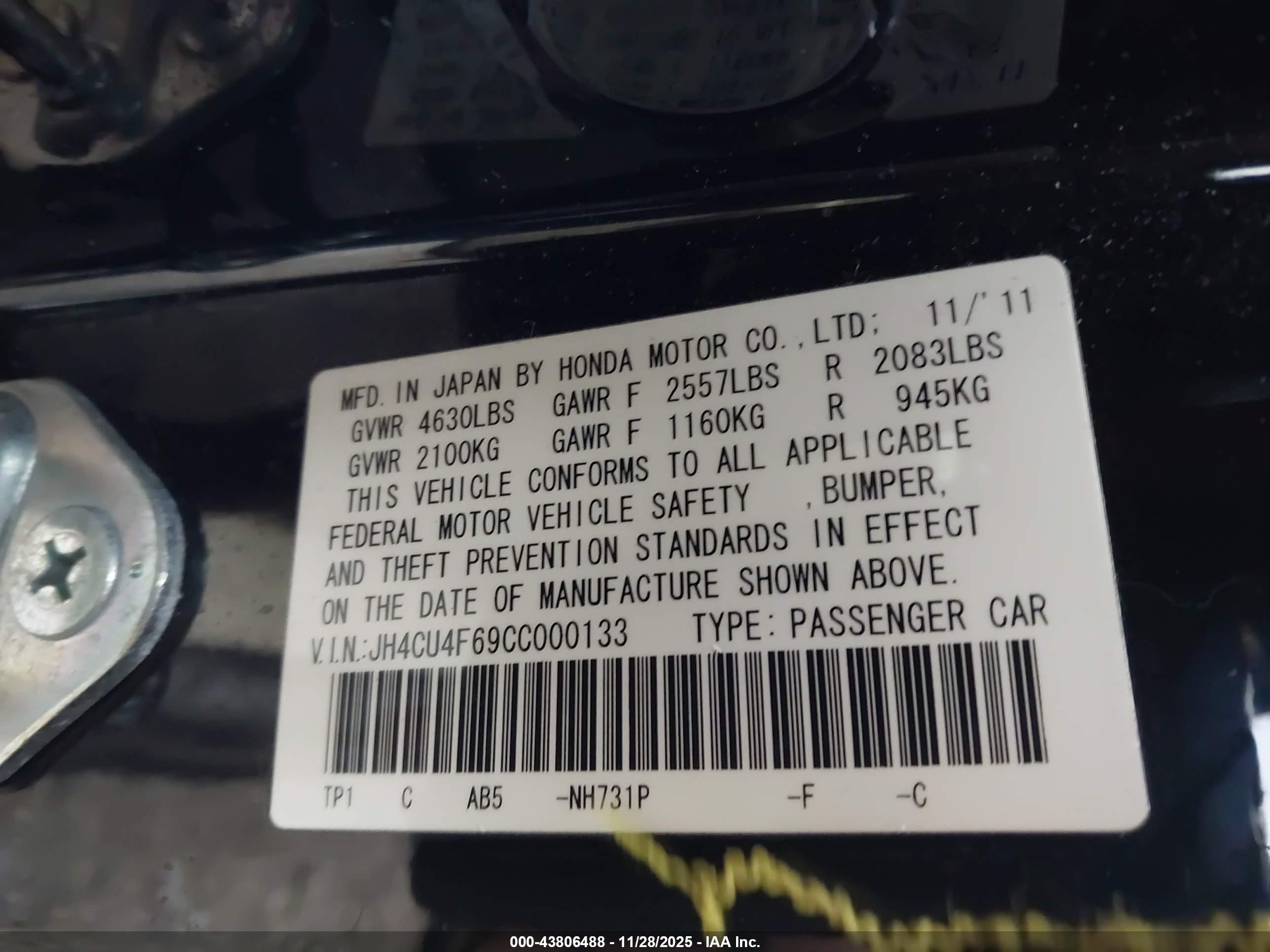 ACURA TSX image 9
