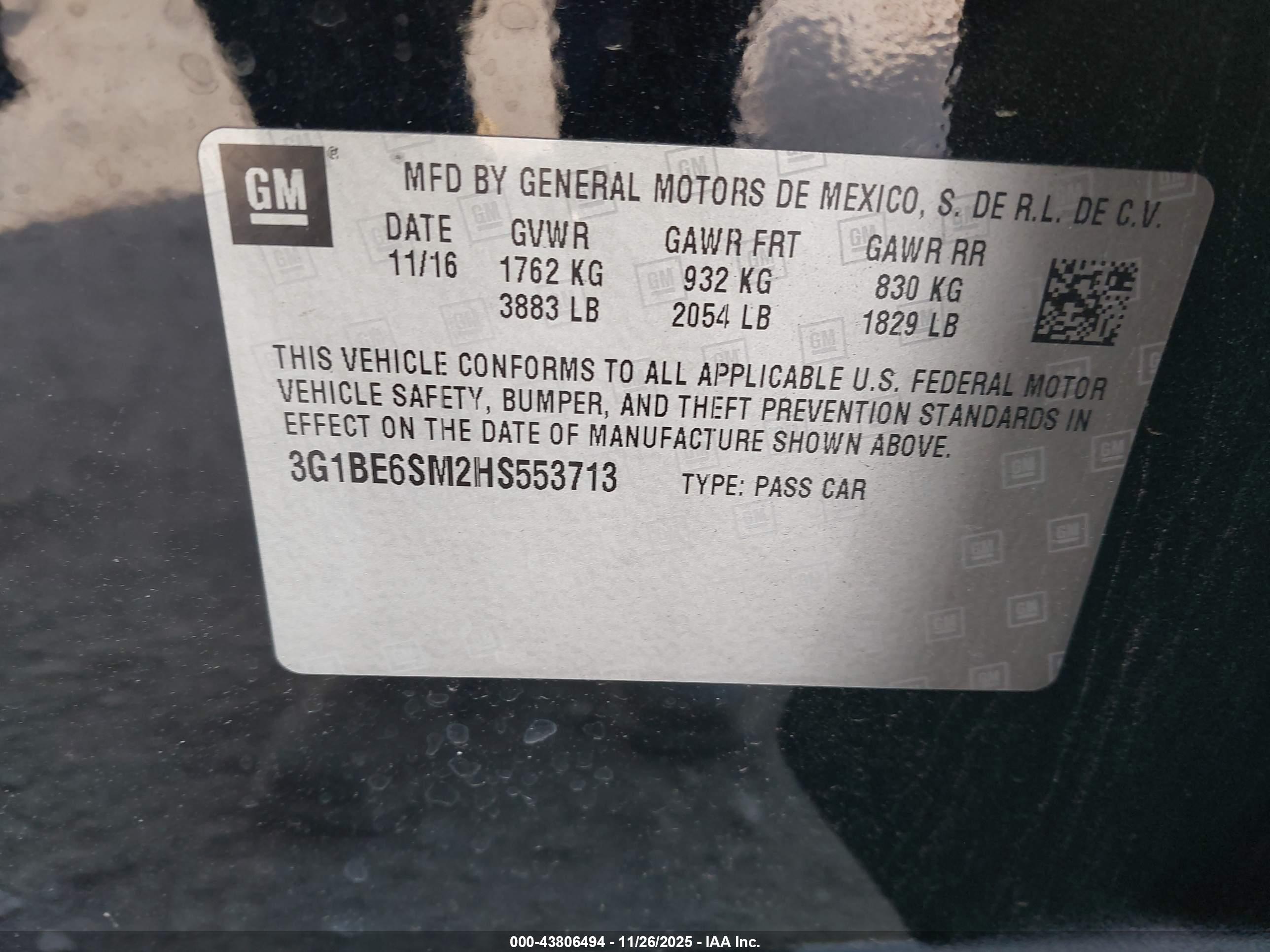CHEVROLET CRUZE image 9