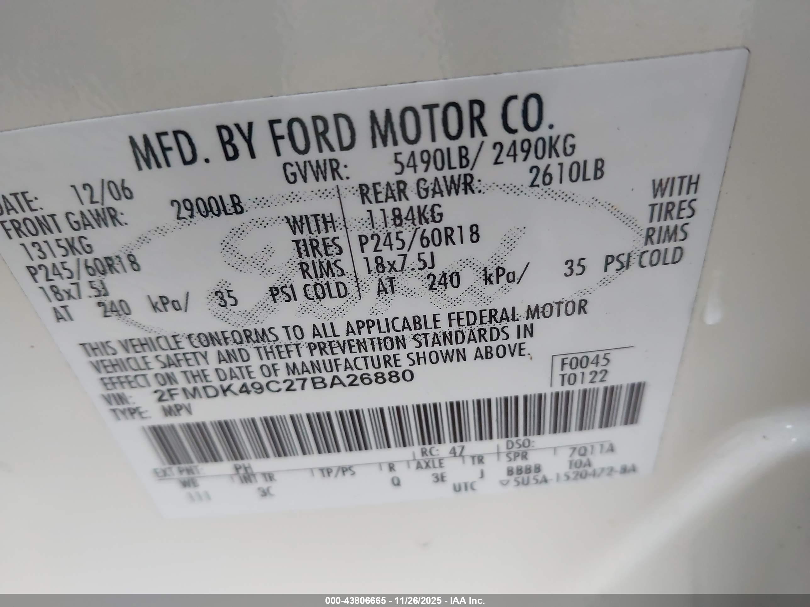 FORD EDGE image 9