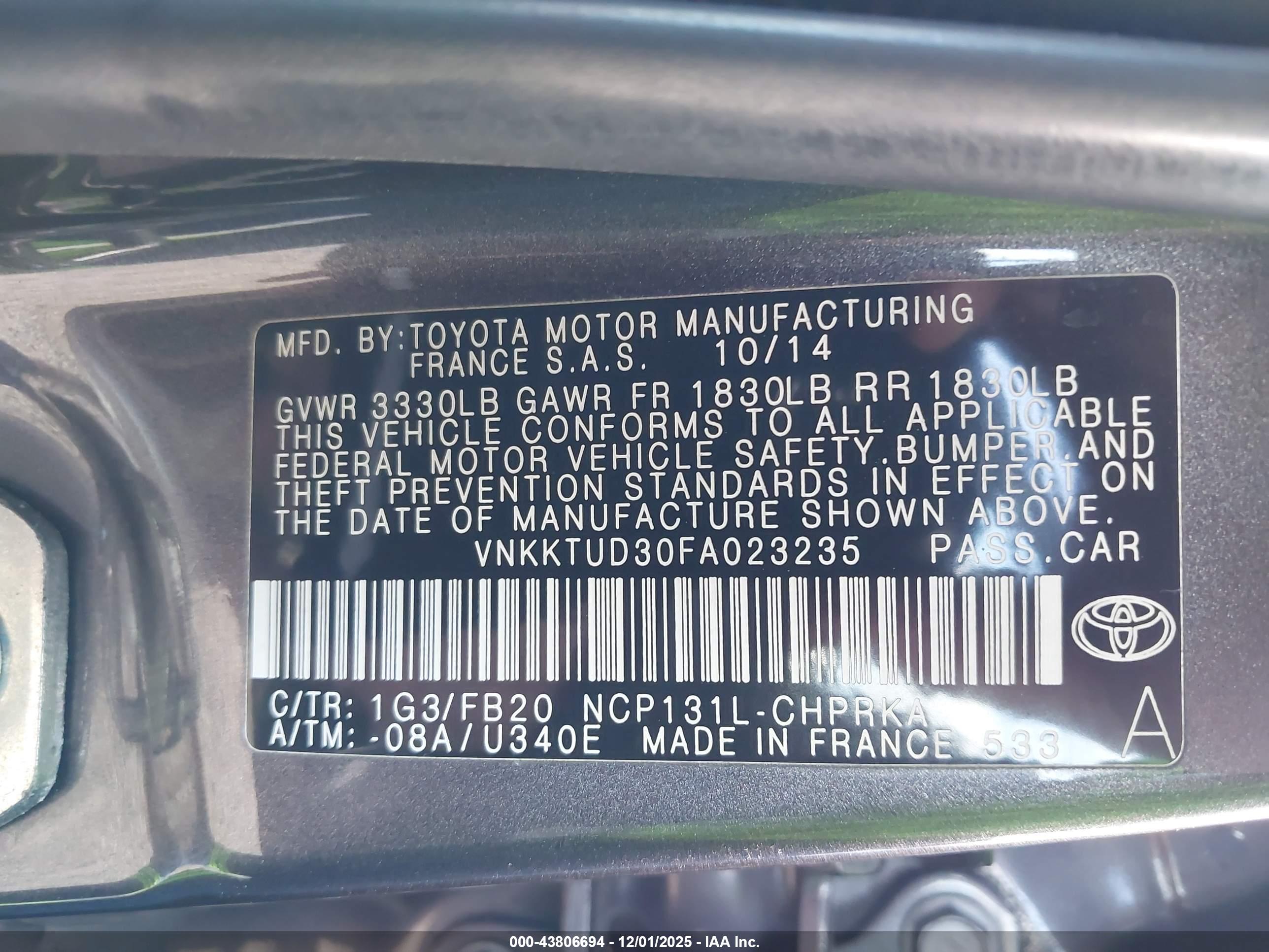 TOYOTA YARIS image 9