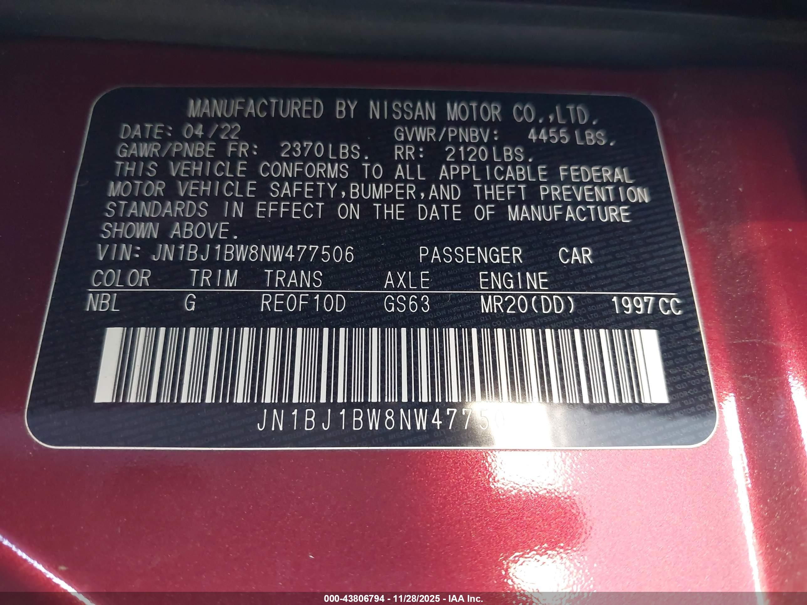 NISSAN ROGUE image 9