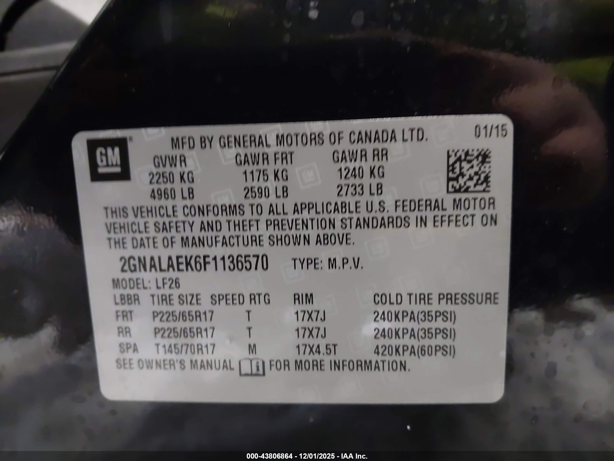 CHEVROLET EQUINOX image 9