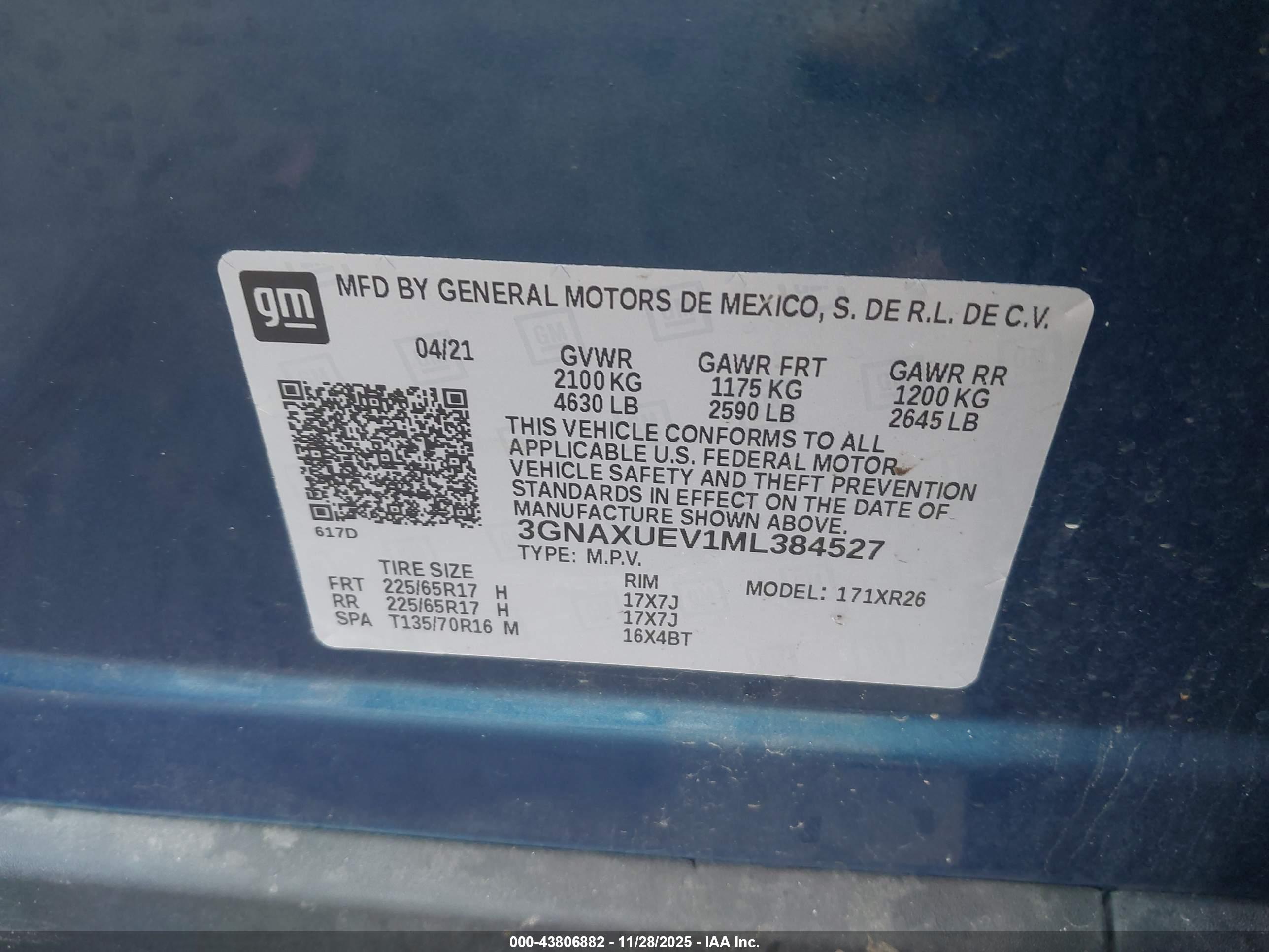 CHEVROLET EQUINOX image 9